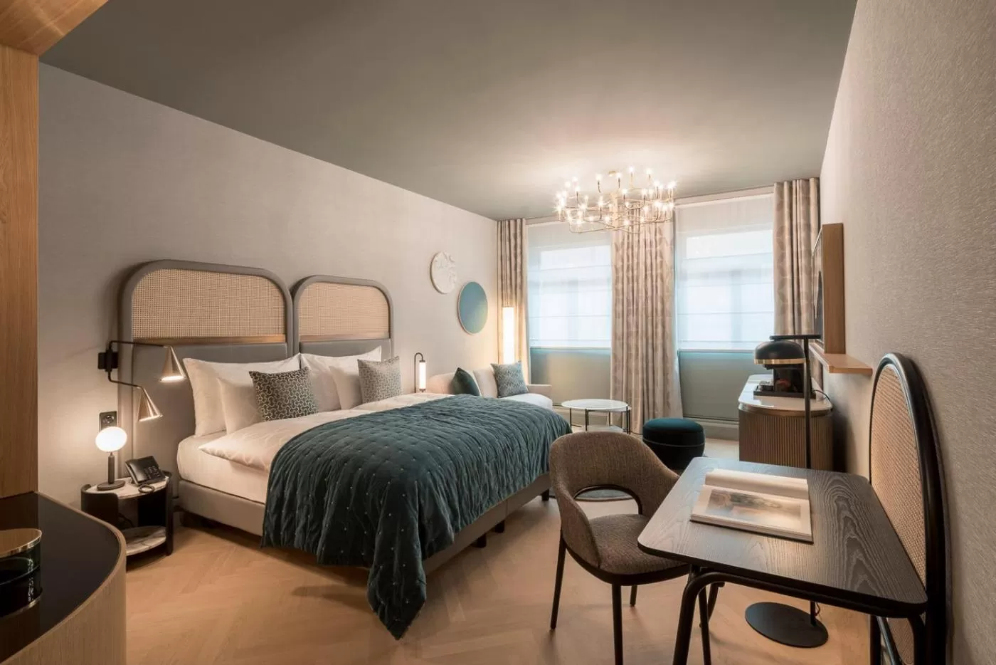 Bedroom, Bed in Hotel Märthof Basel