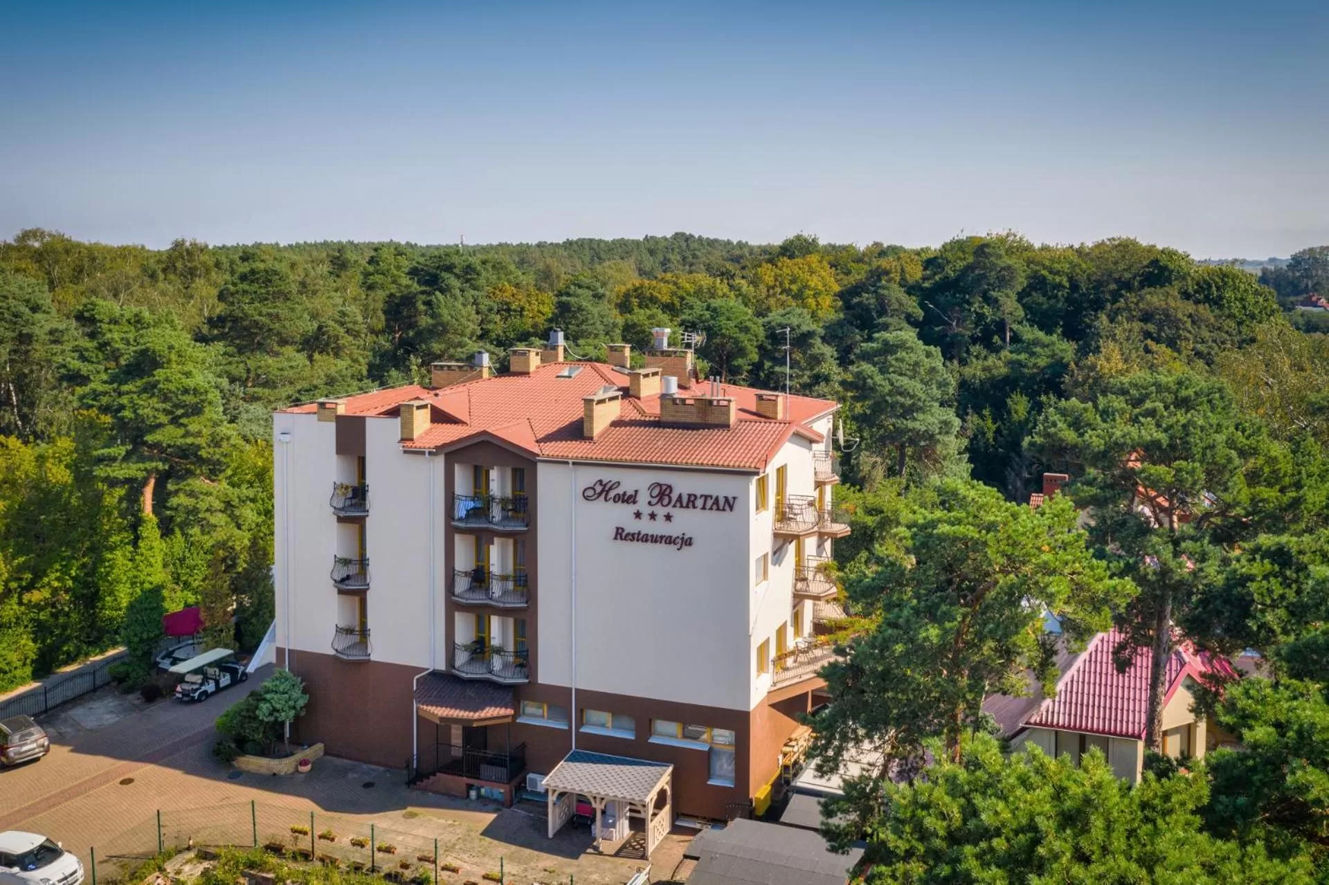 Property building in Hotel Bartan Gdansk Seaside
