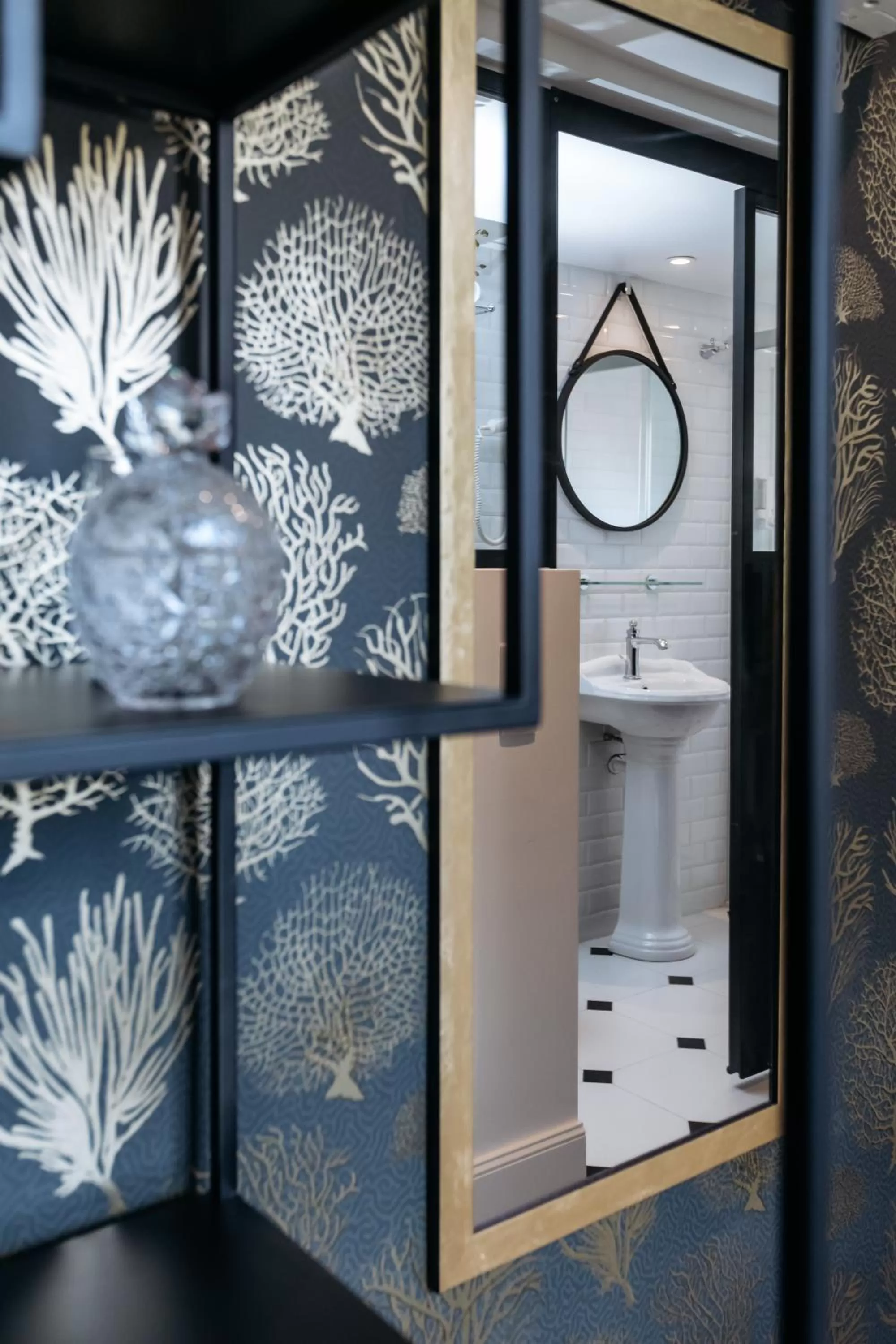 Decorative detail in Arome Hôtel