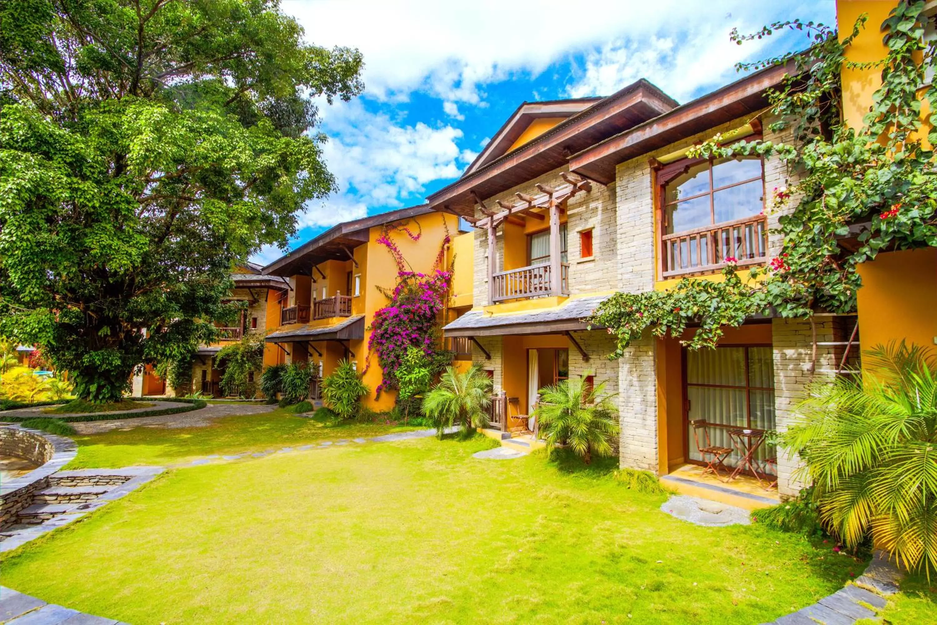 Property building in Temple Tree Resort & Spa, Pokhara