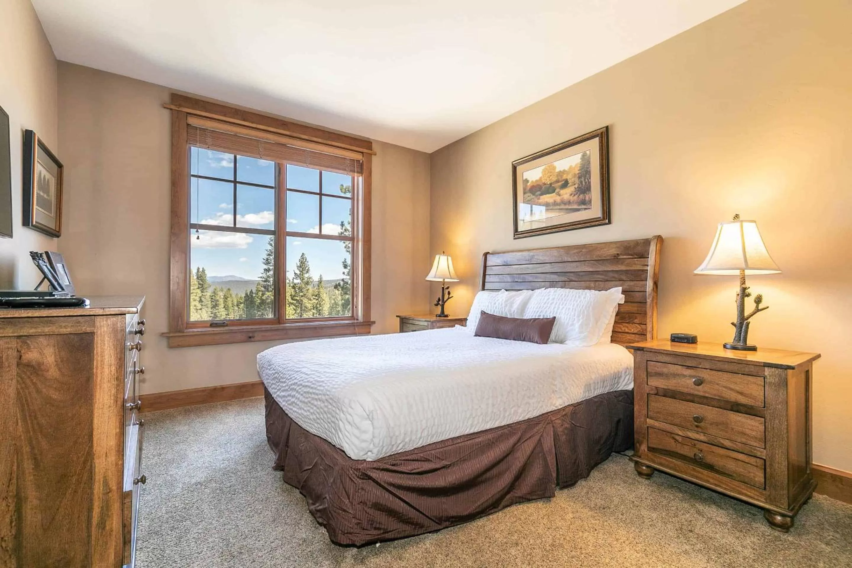 Bed in East West Hospitality at Tahoe