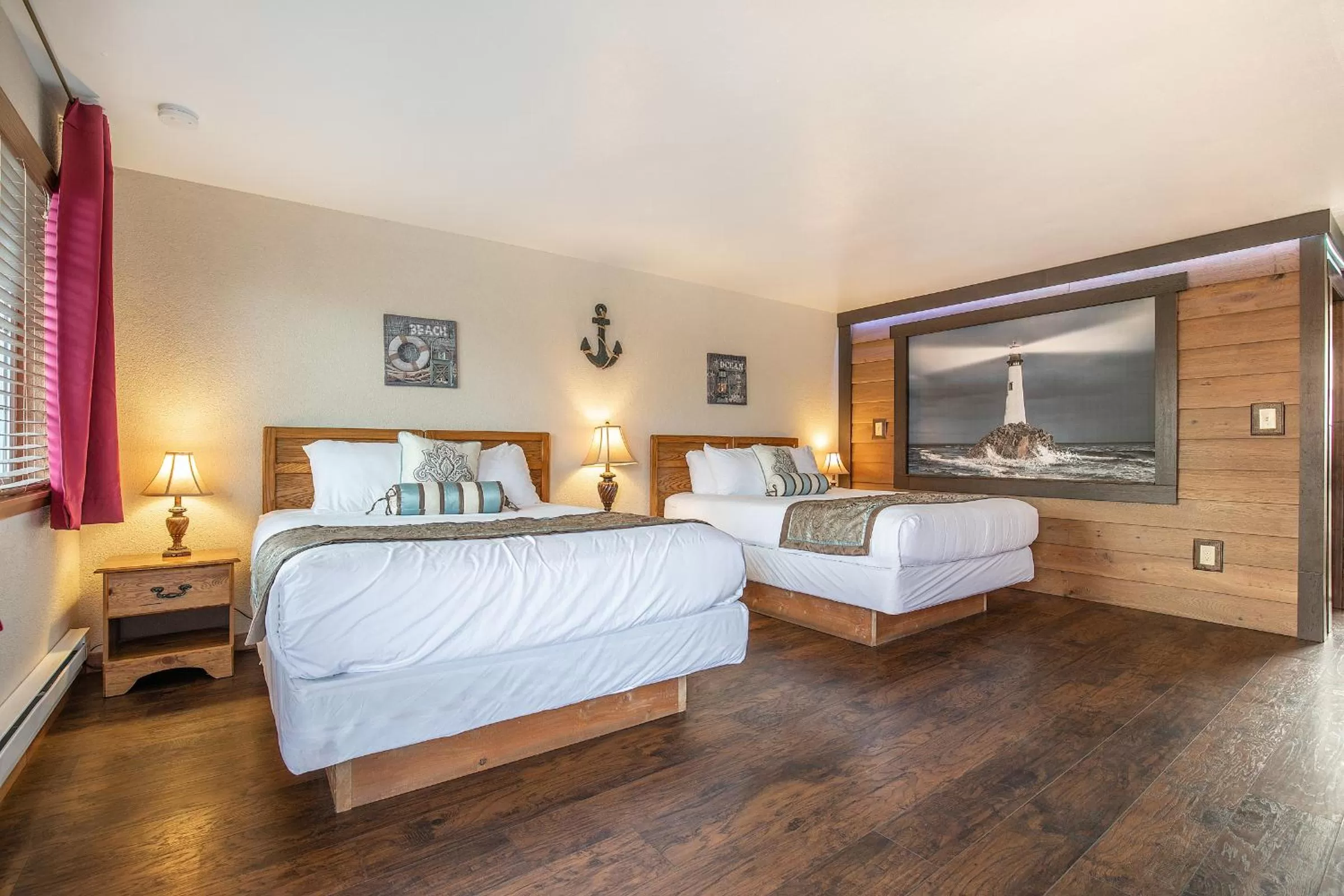 Bed in Wanderlust Inn