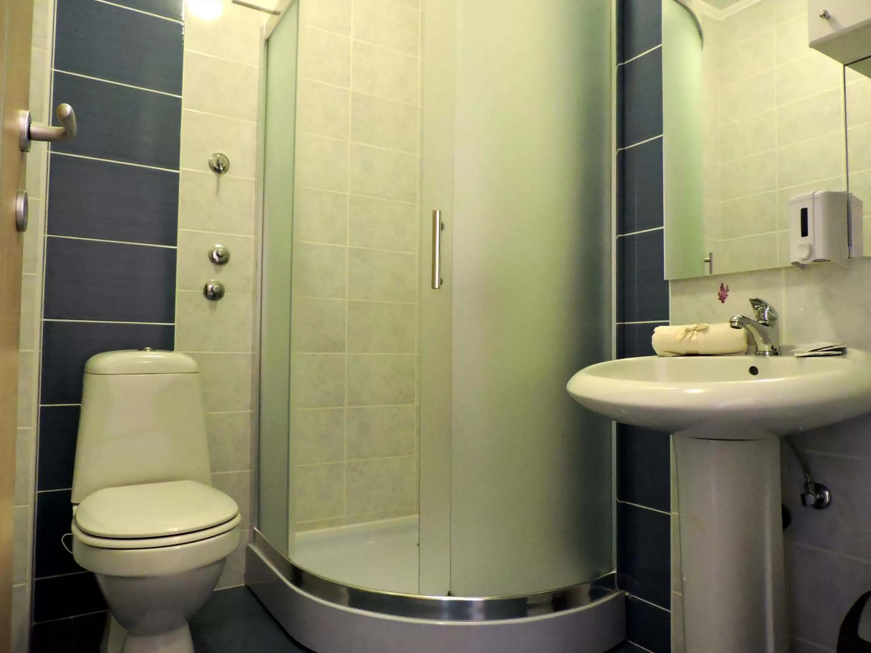 Shower, Bathroom in B&B Zmajevo Gnezdo 021