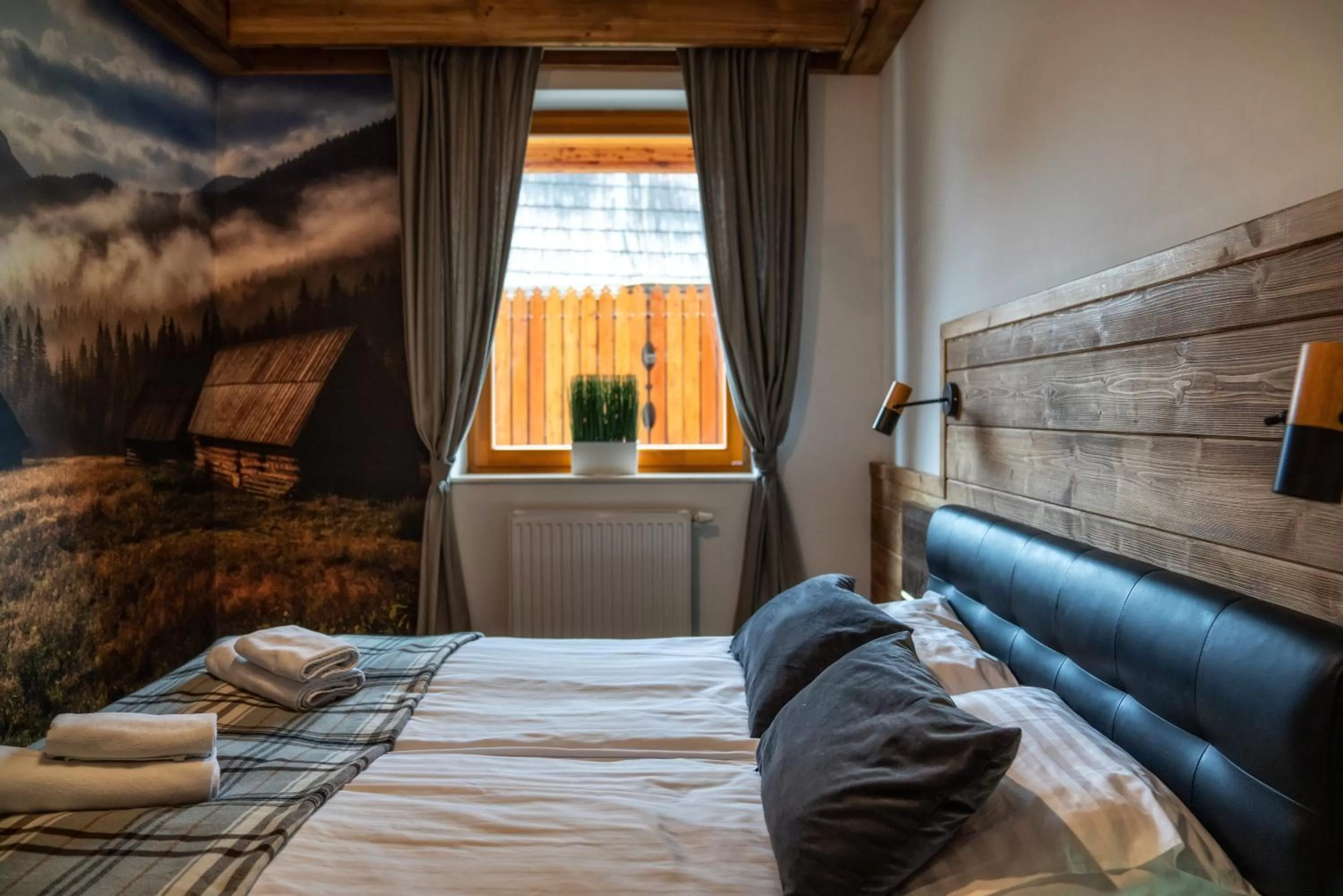 Bed in Aparthotel Giewont