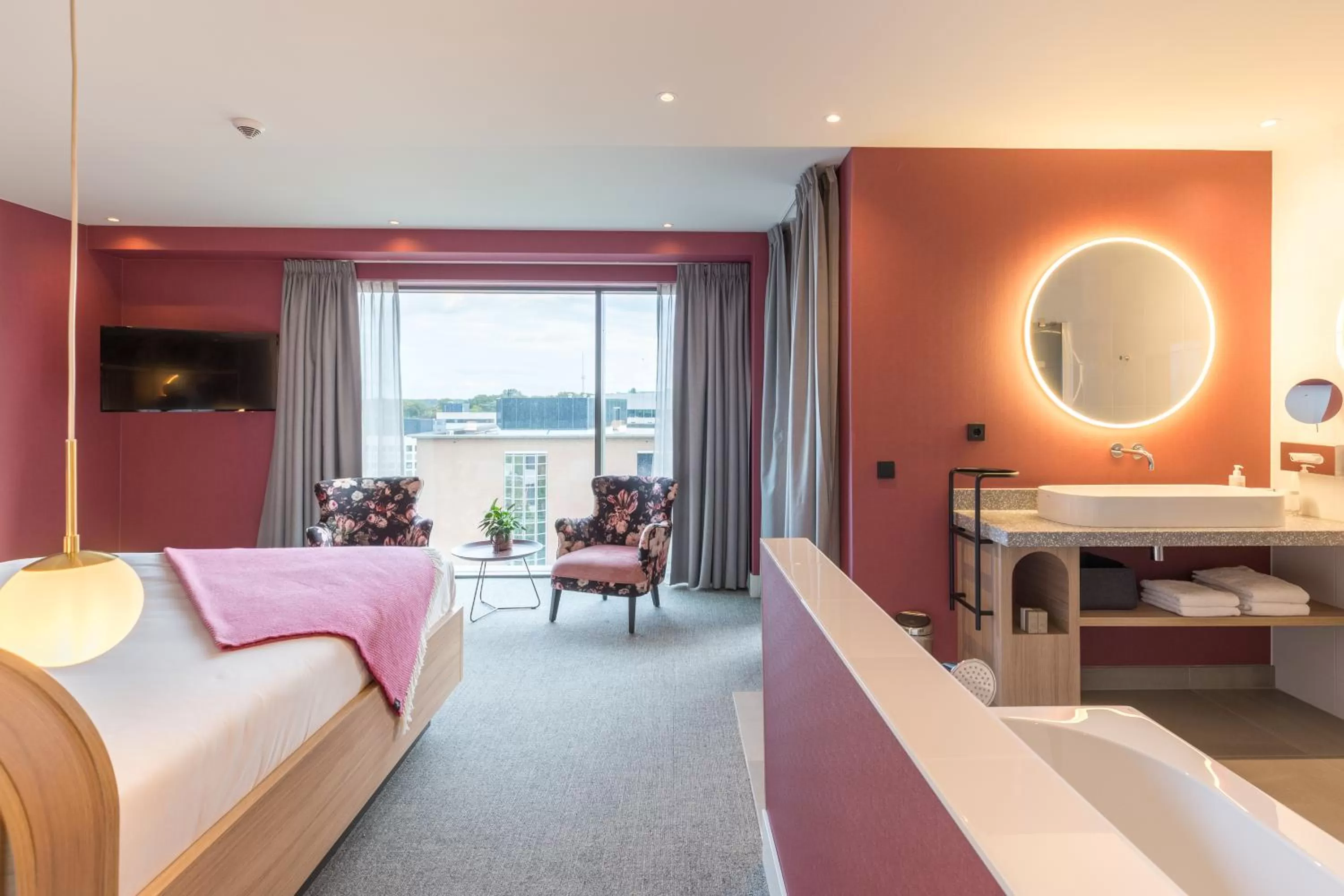 Bed in Van der Valk Hotel Venlo