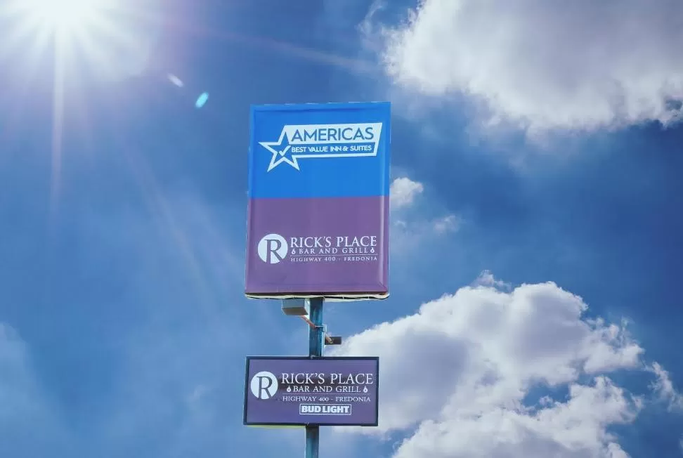 Property logo or sign in Americas Best Value Inn-Fredonia