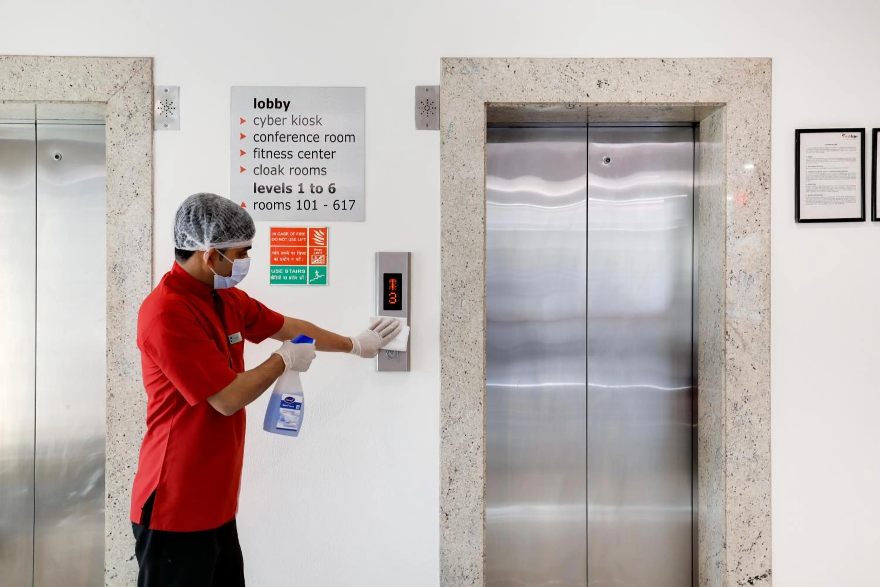 People in Red Fox by Lemon Tree Hotels, East Delhi