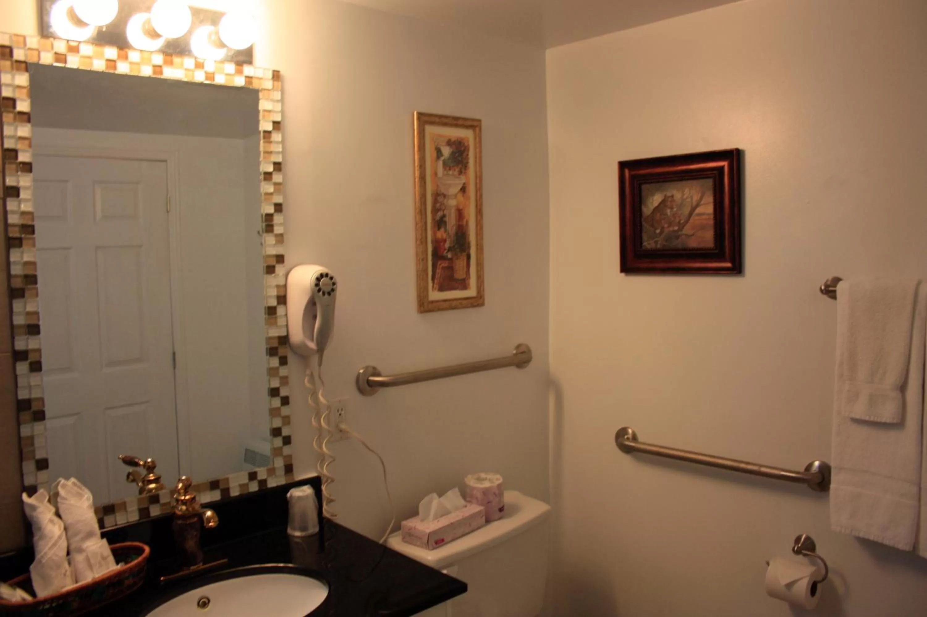 Decorative detail in Motel Le JoliBourg