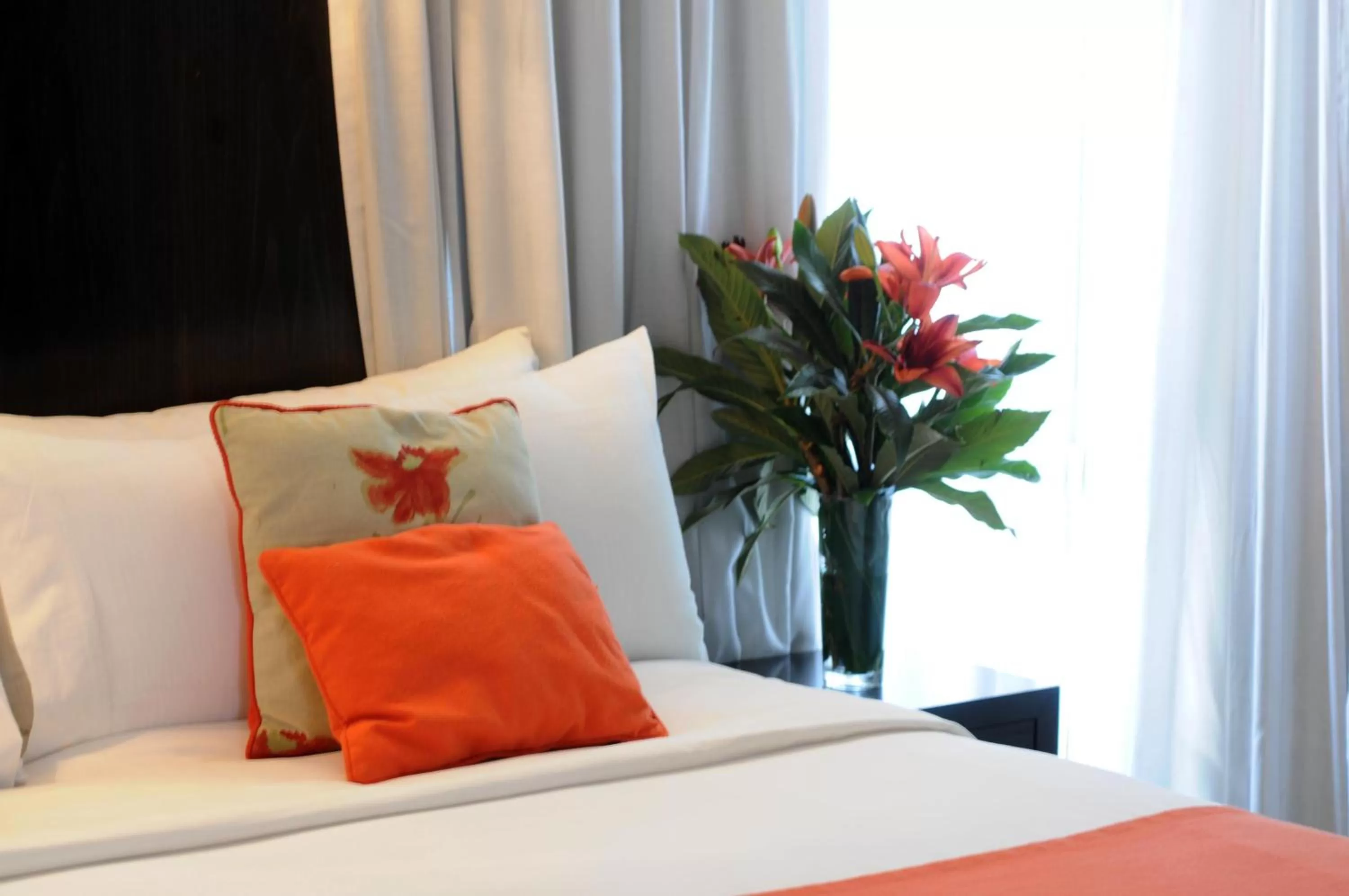 Decorative detail, Bed in Ribera Sur Hotel