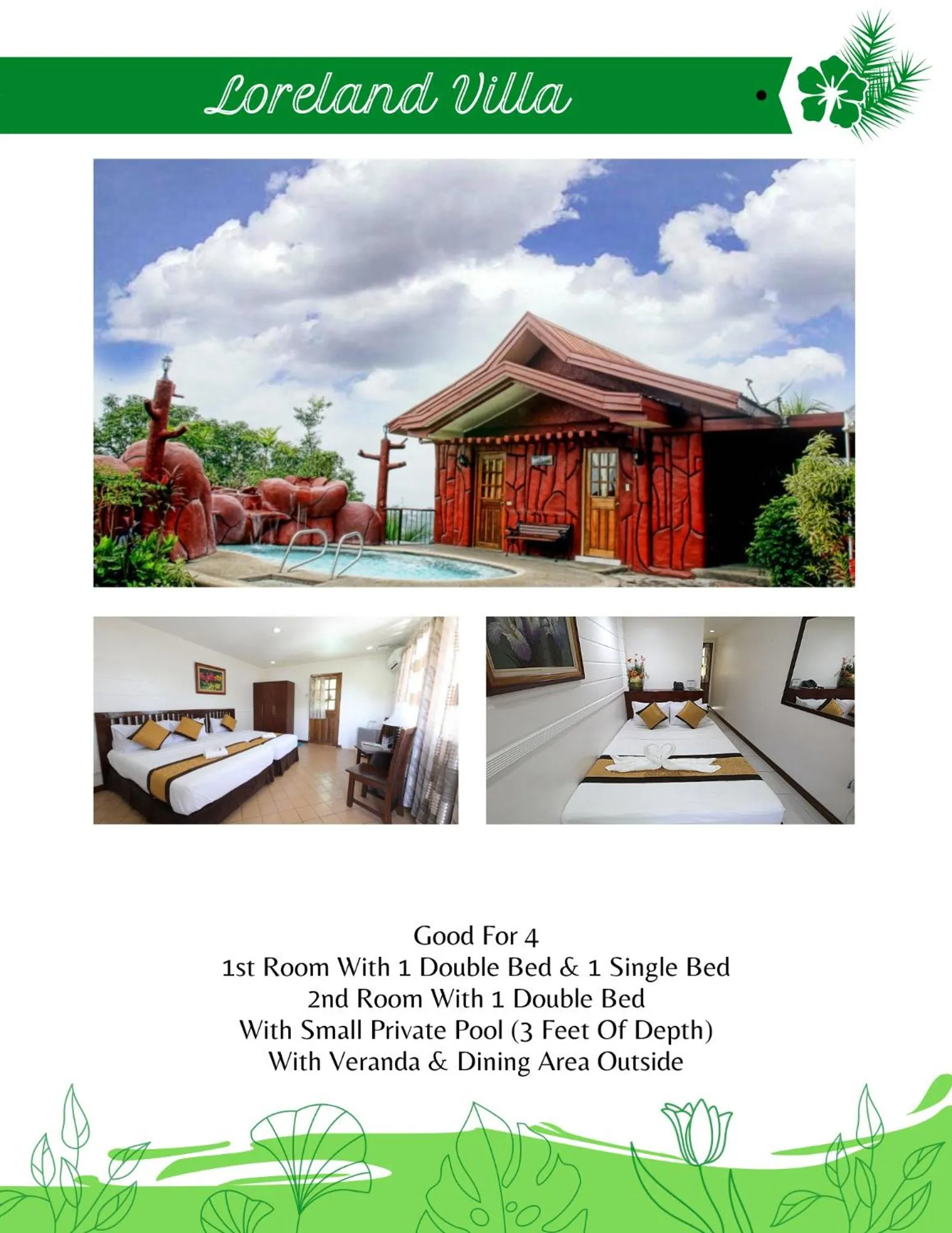 Two-Bedroom Villa in Loreland Farm Resort