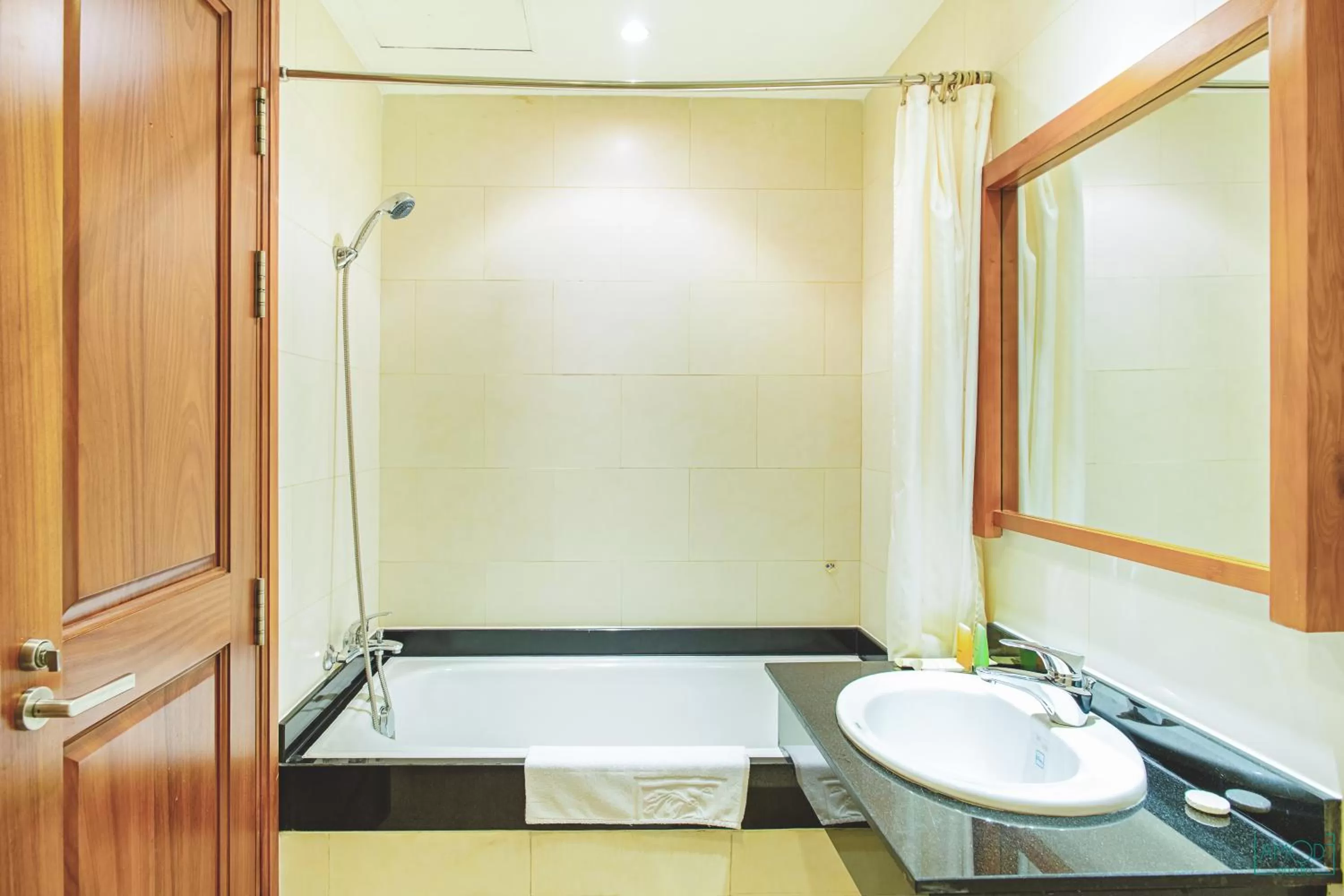 Bathroom in Lancaster Ho Chi Minh Serviced Apartment Official