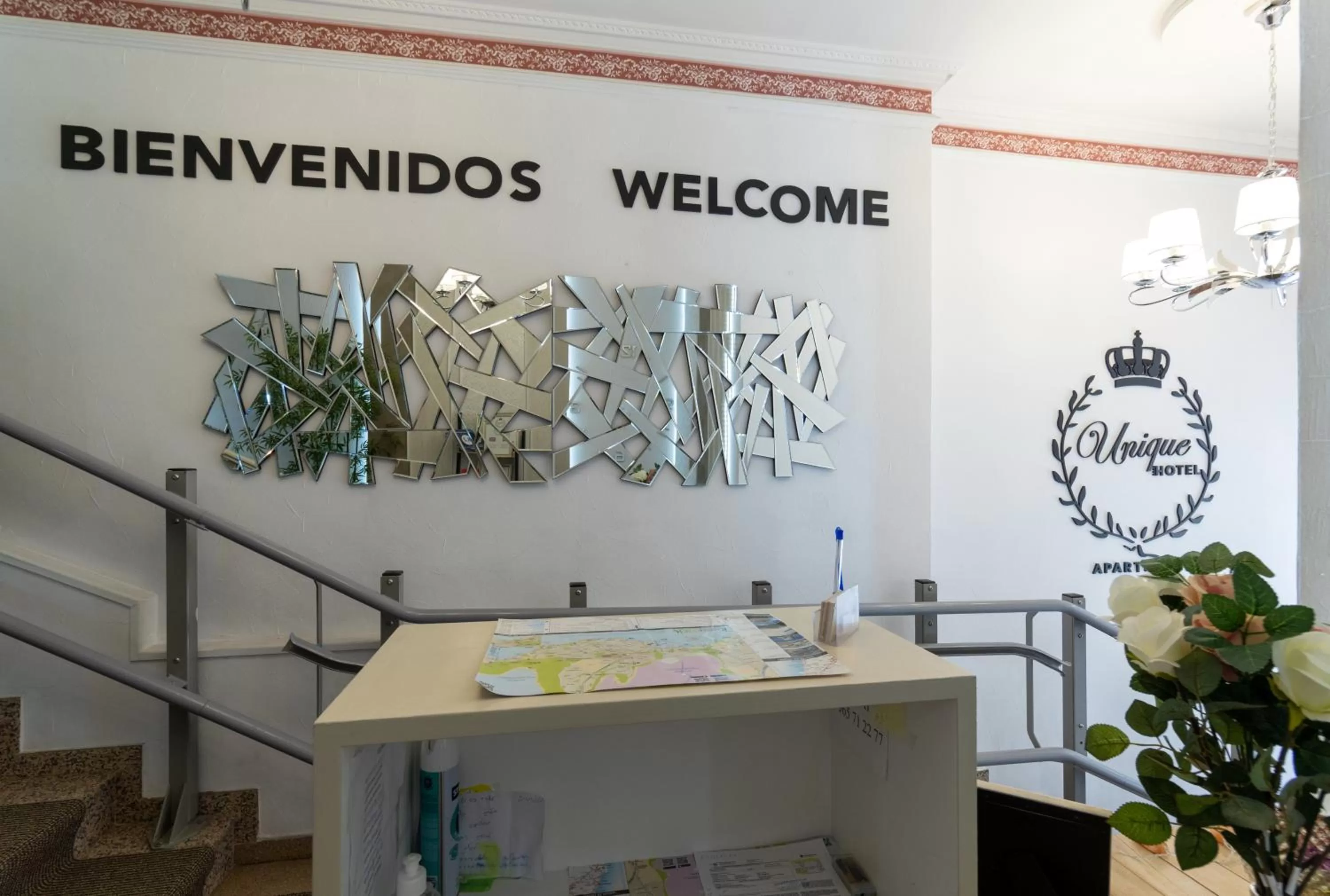 Lobby or reception in Unique Hotel Apartments