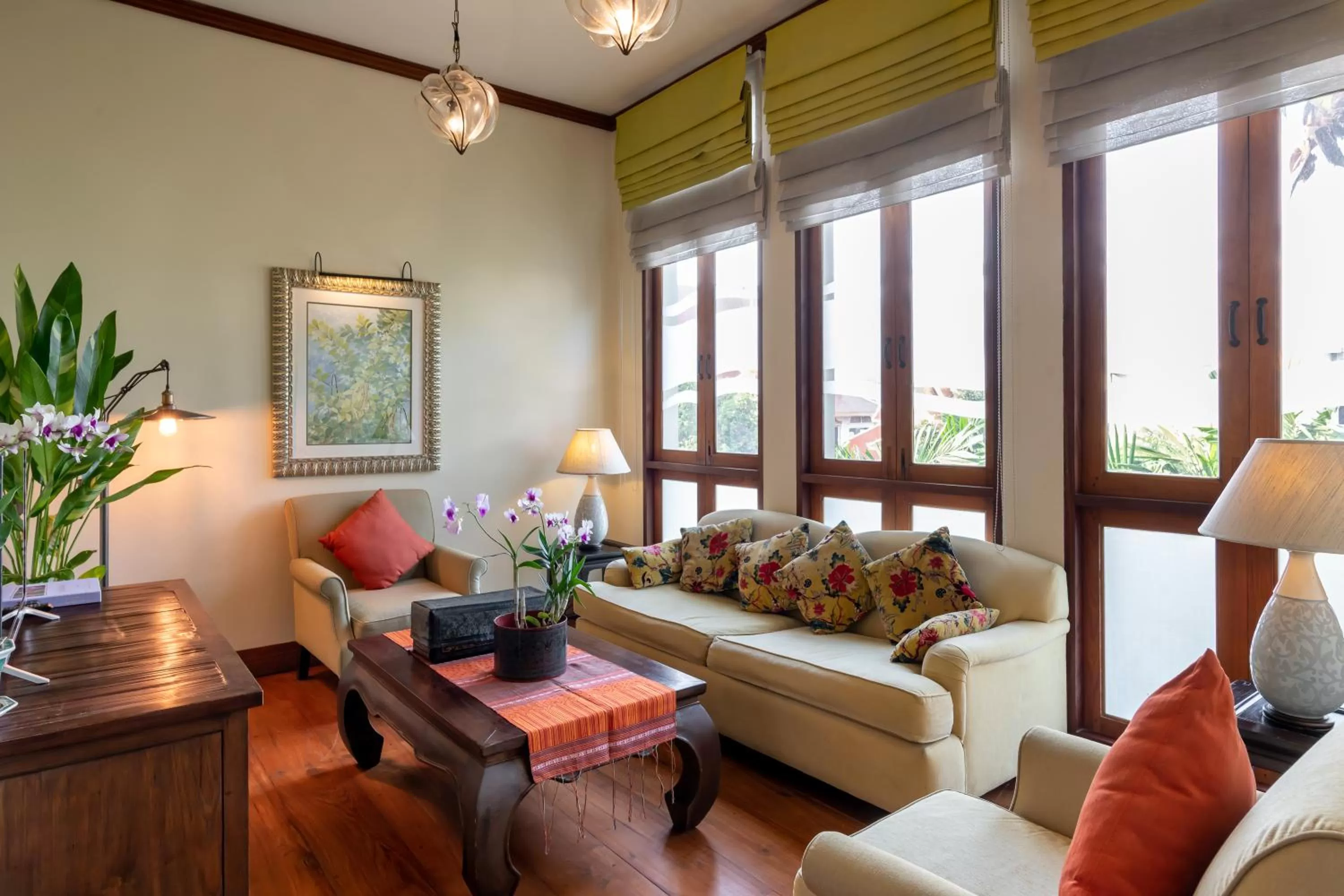 Living room in Ariyasom Villa