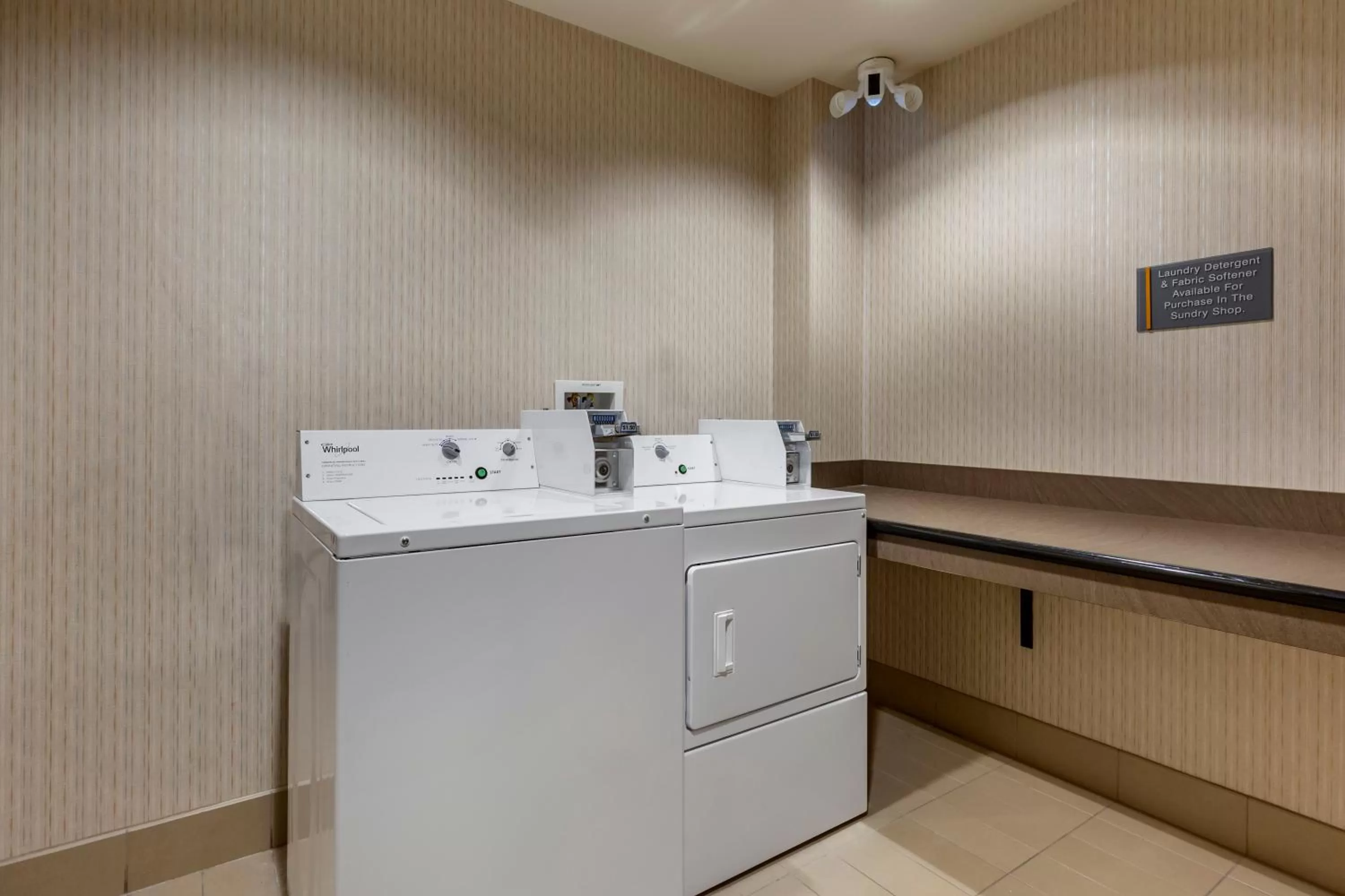 laundry in Cambria Hotel Rockville