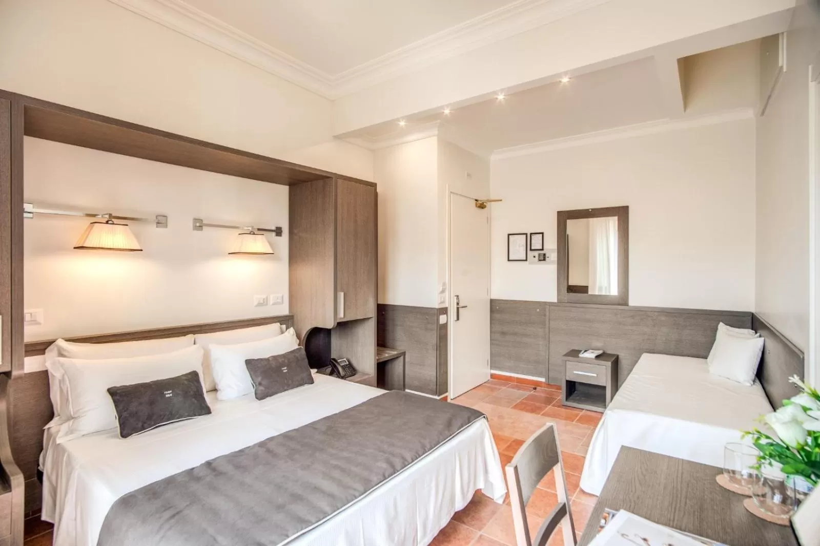 Photo of the whole room, Bed in Hotel Mirti