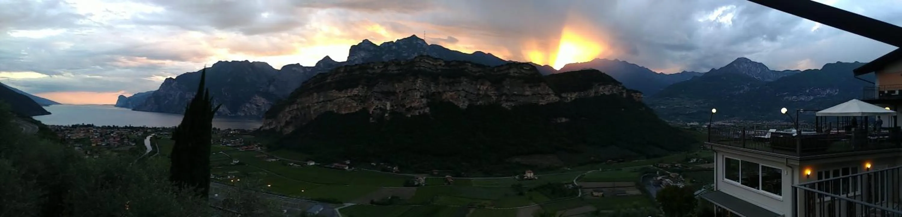 City view in Hotel Isola Verde