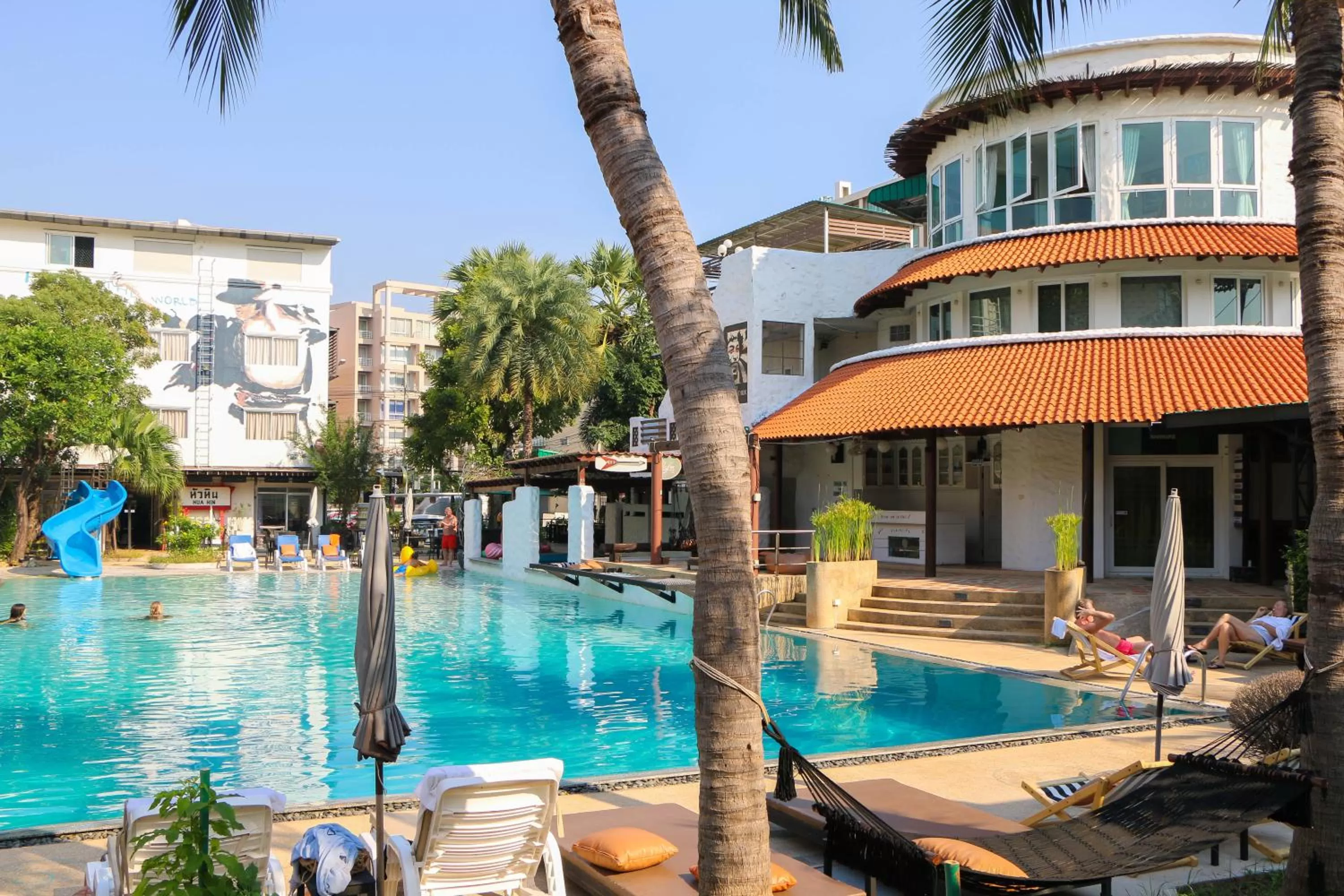 Swimming pool in My Way Hua Hin Music Hotel SHA Extra Plus