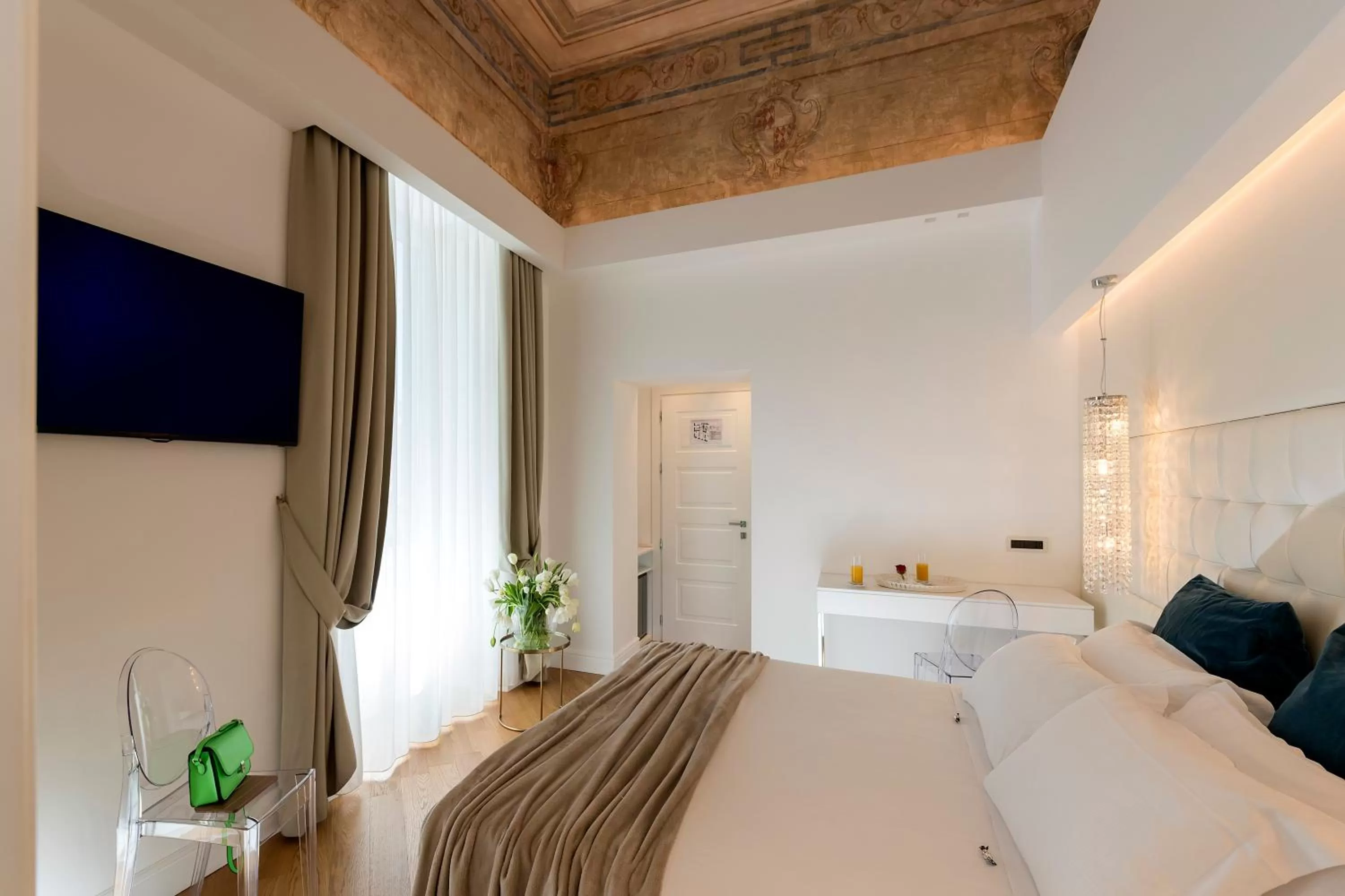 Bedroom, Bed in Argentina Residenza Style Hotel