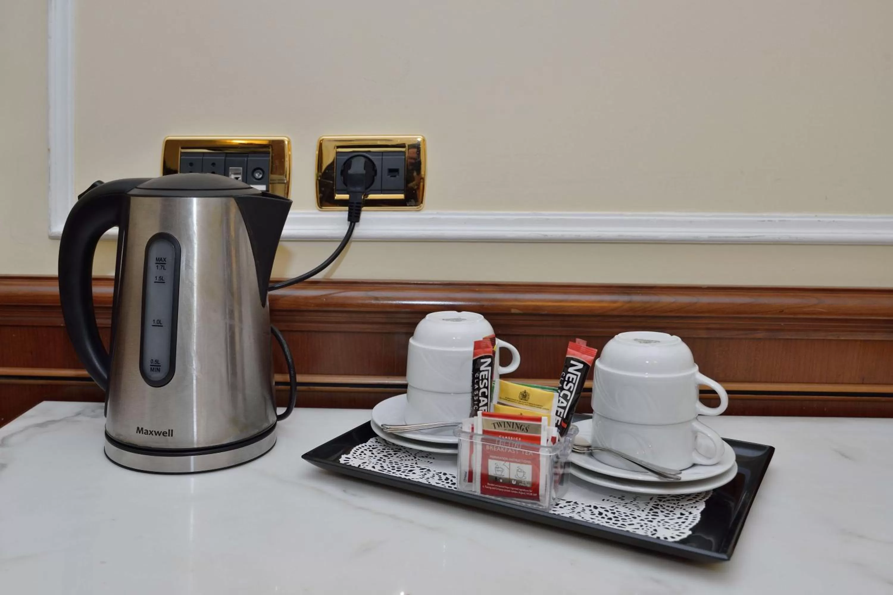Coffee/tea facilities in Hotel Hiberia