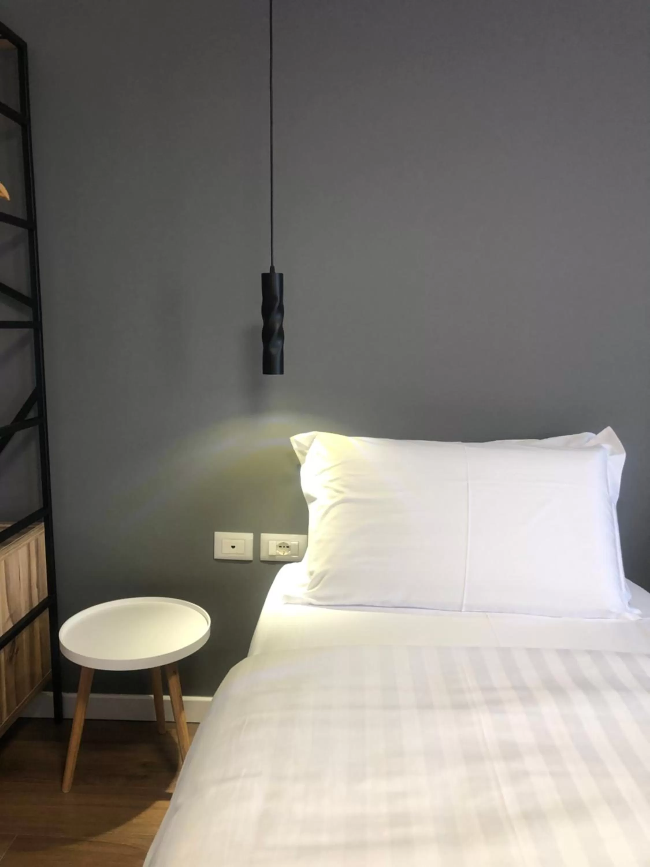 Bed in Grand Hotel Pogradec