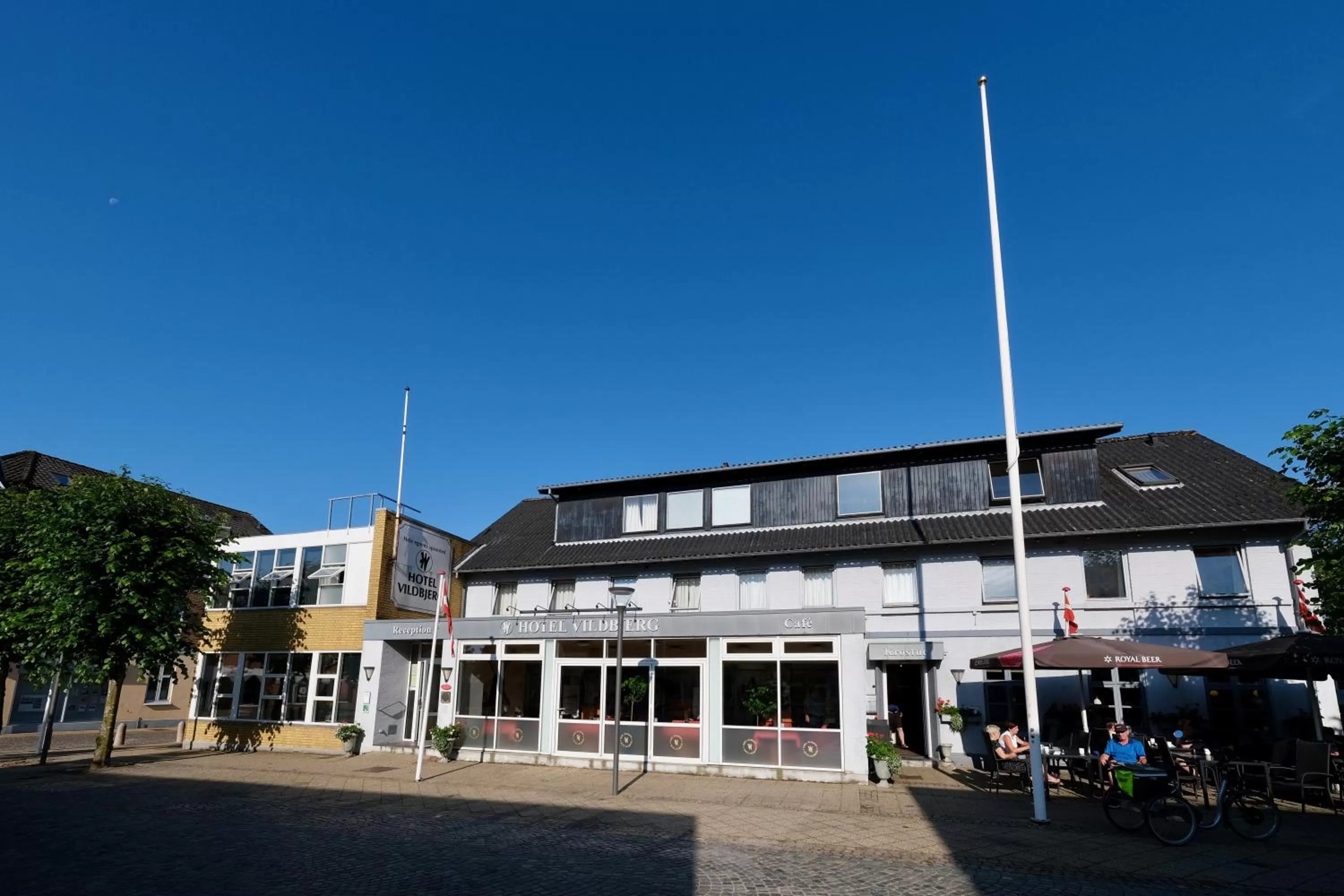 Property building in Hotel Vildbjerg