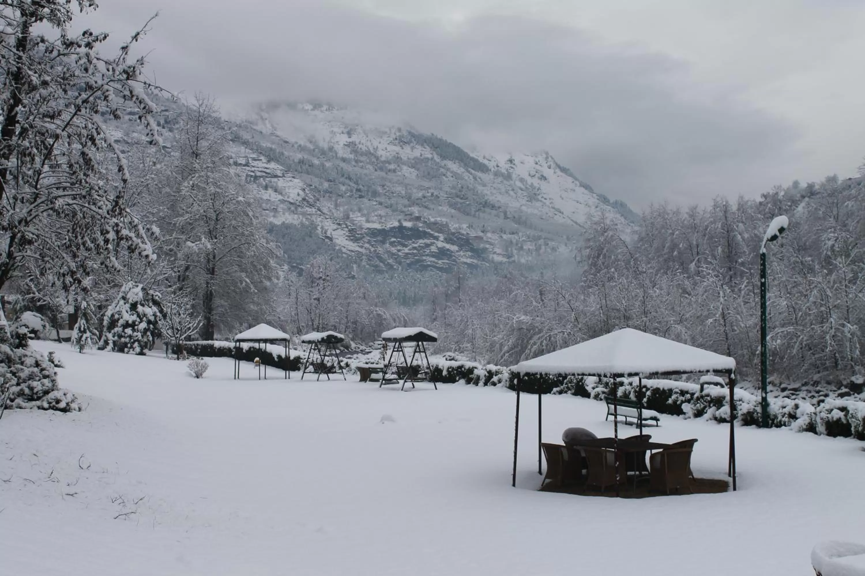 Winter in Span Resort and Spa, Manali