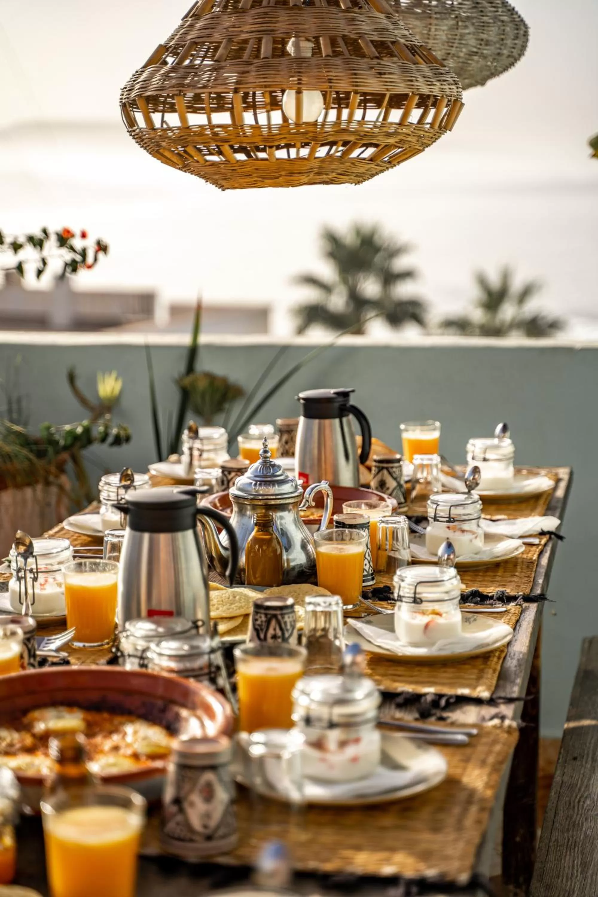 Restaurant/Places to Eat in Amayour Surf Hostel