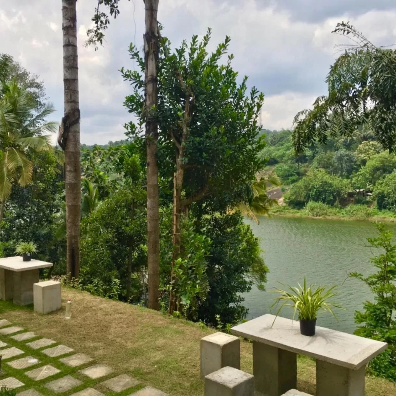 River view in Kandy Rivers Edge Nature Resort
