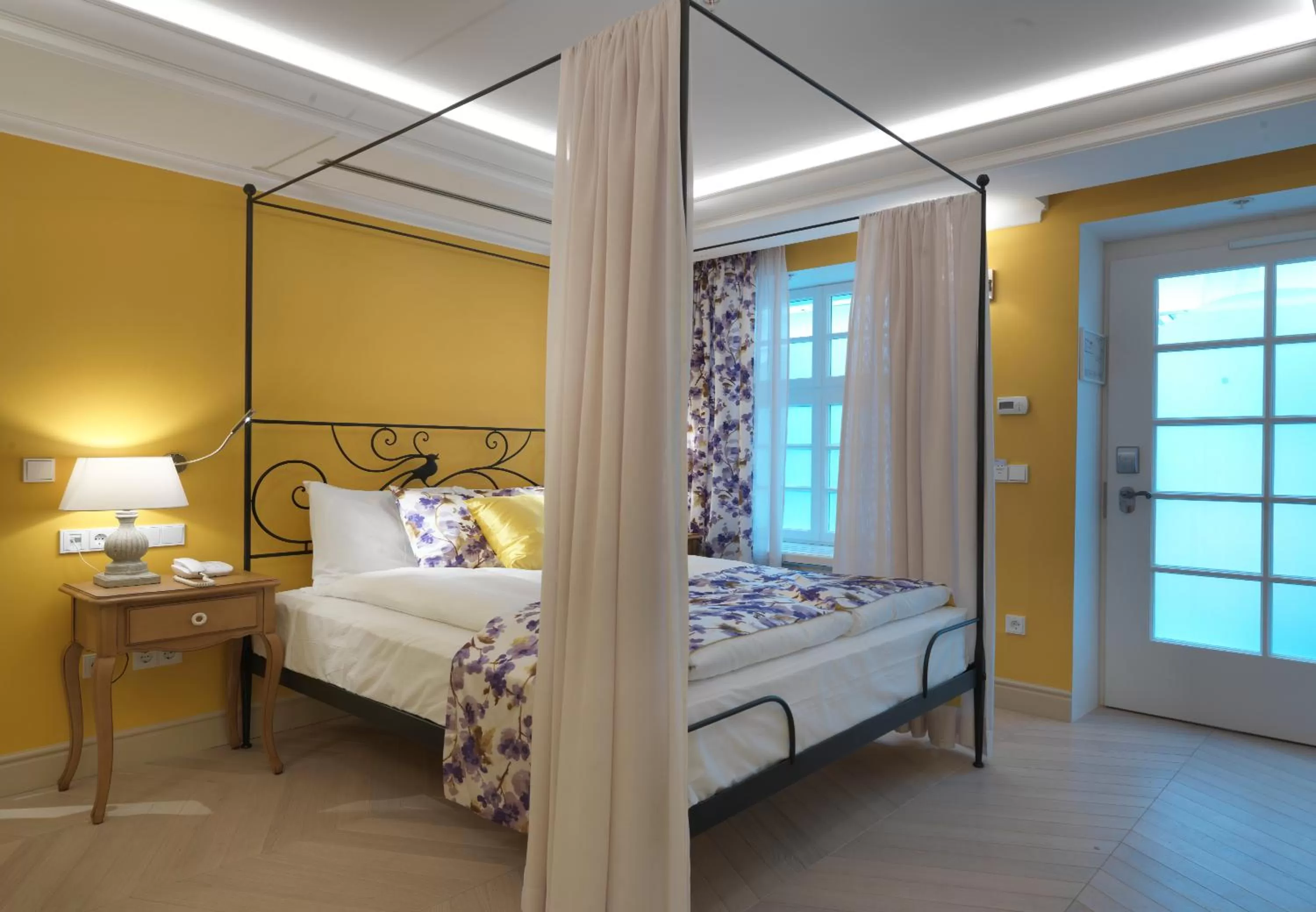 Bed in Relais Le Chevalier