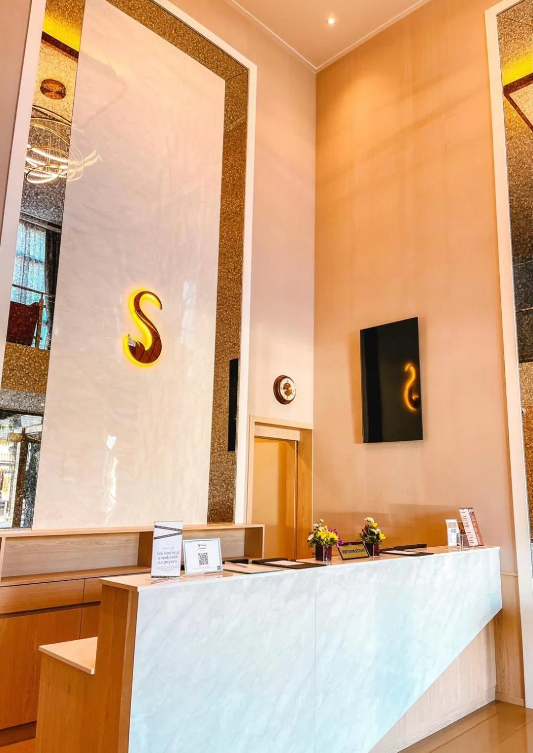 Lobby or reception in Sukruethai Hotel Chiang Mai - โรงแรมสุขฤทัย เชียงใหม่