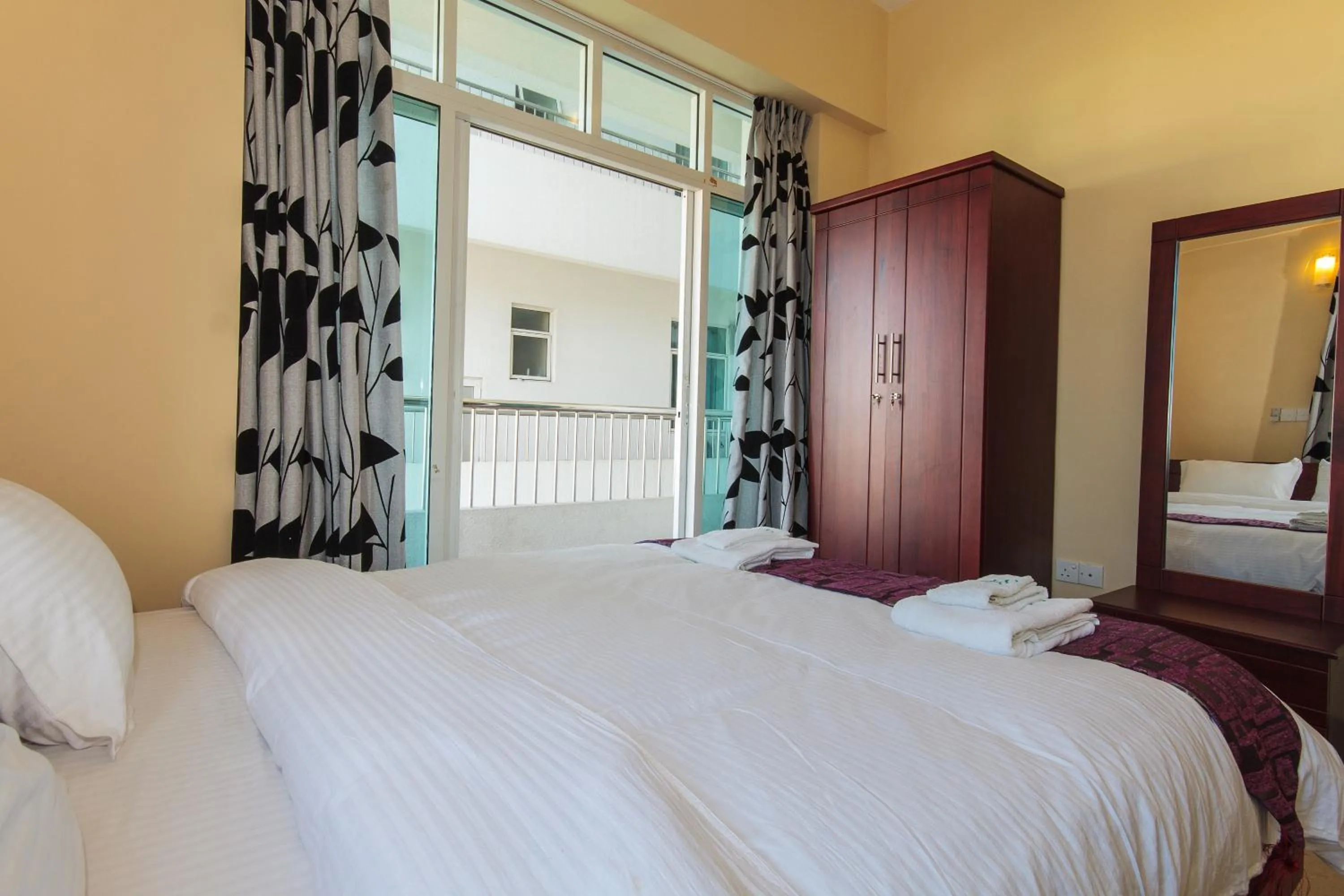 Bedroom, Bed in Supun Arcade Residency