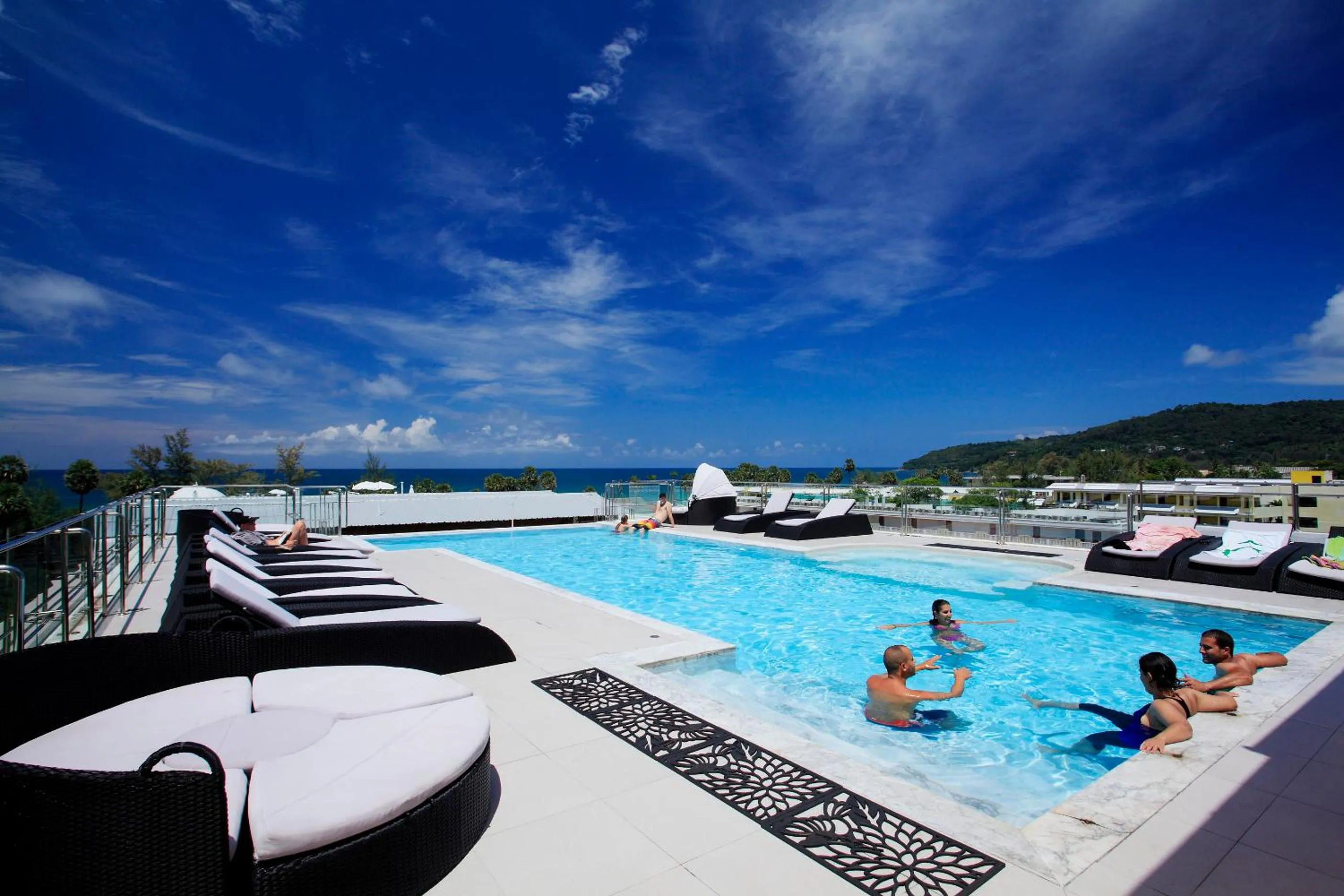 Swimming pool in Grand Sunset Hotel Phuket