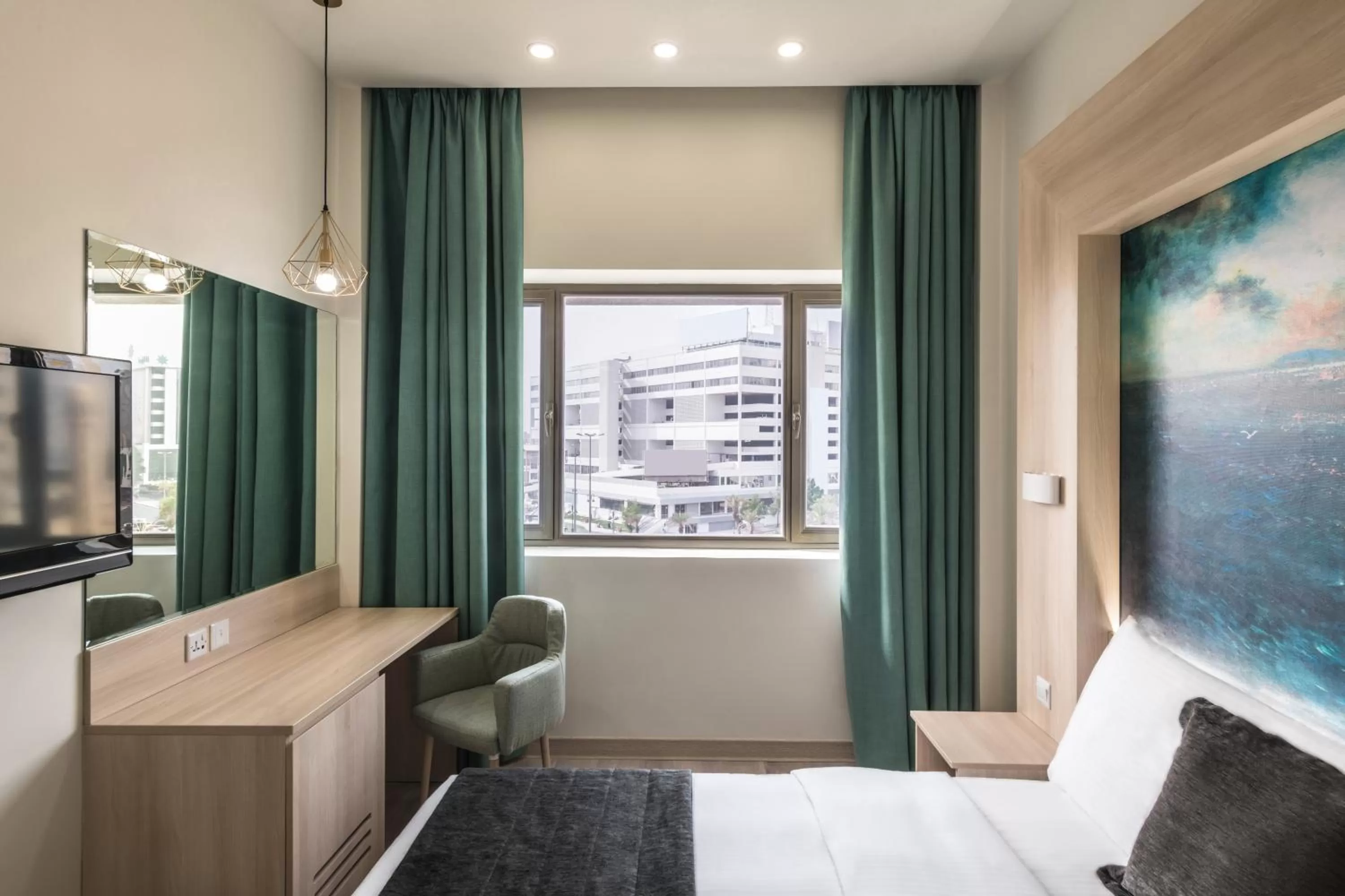 Bedroom in Oasis Hotel