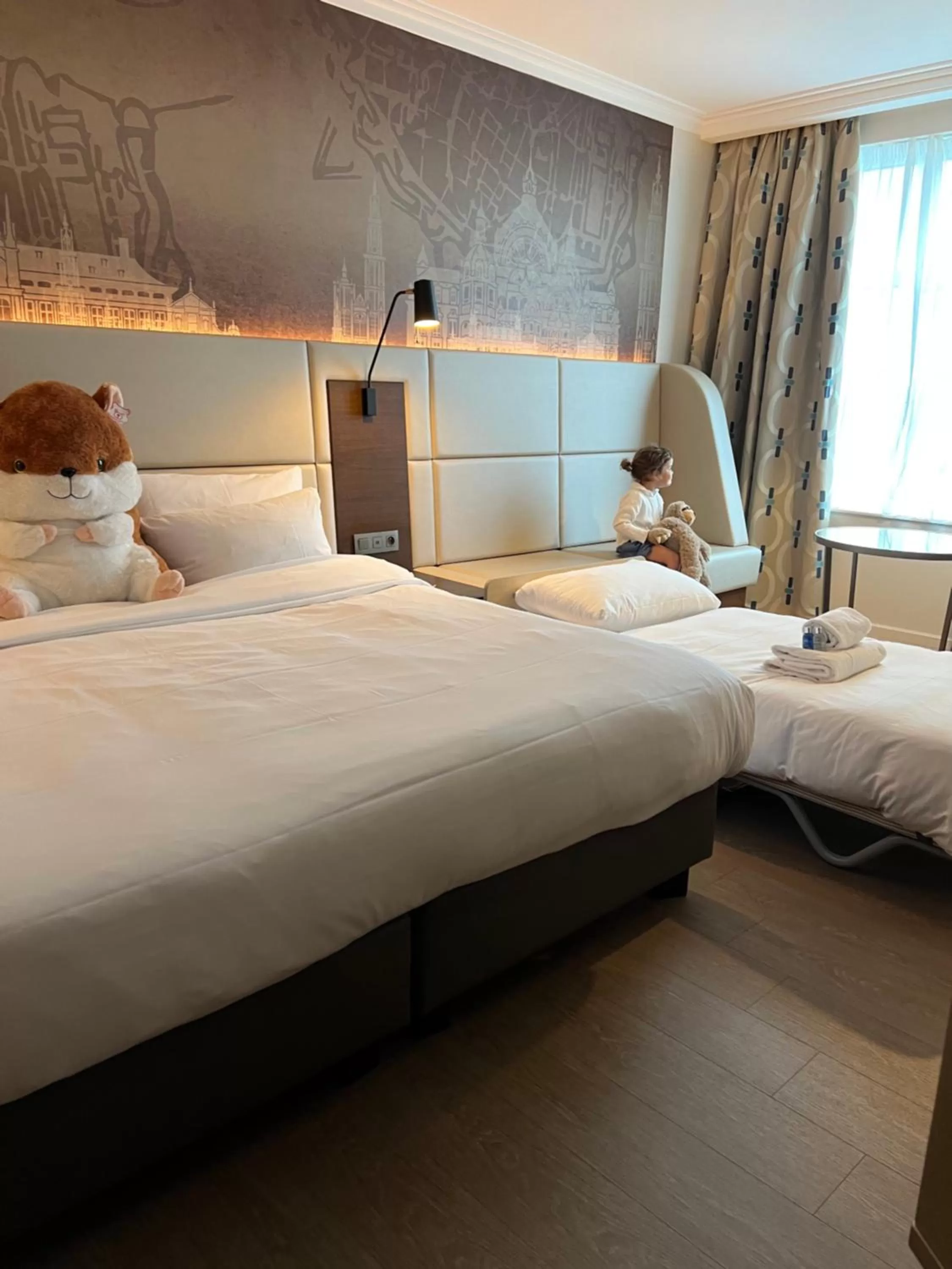 Bed in Radisson Blu Hotel, Antwerp City Centre