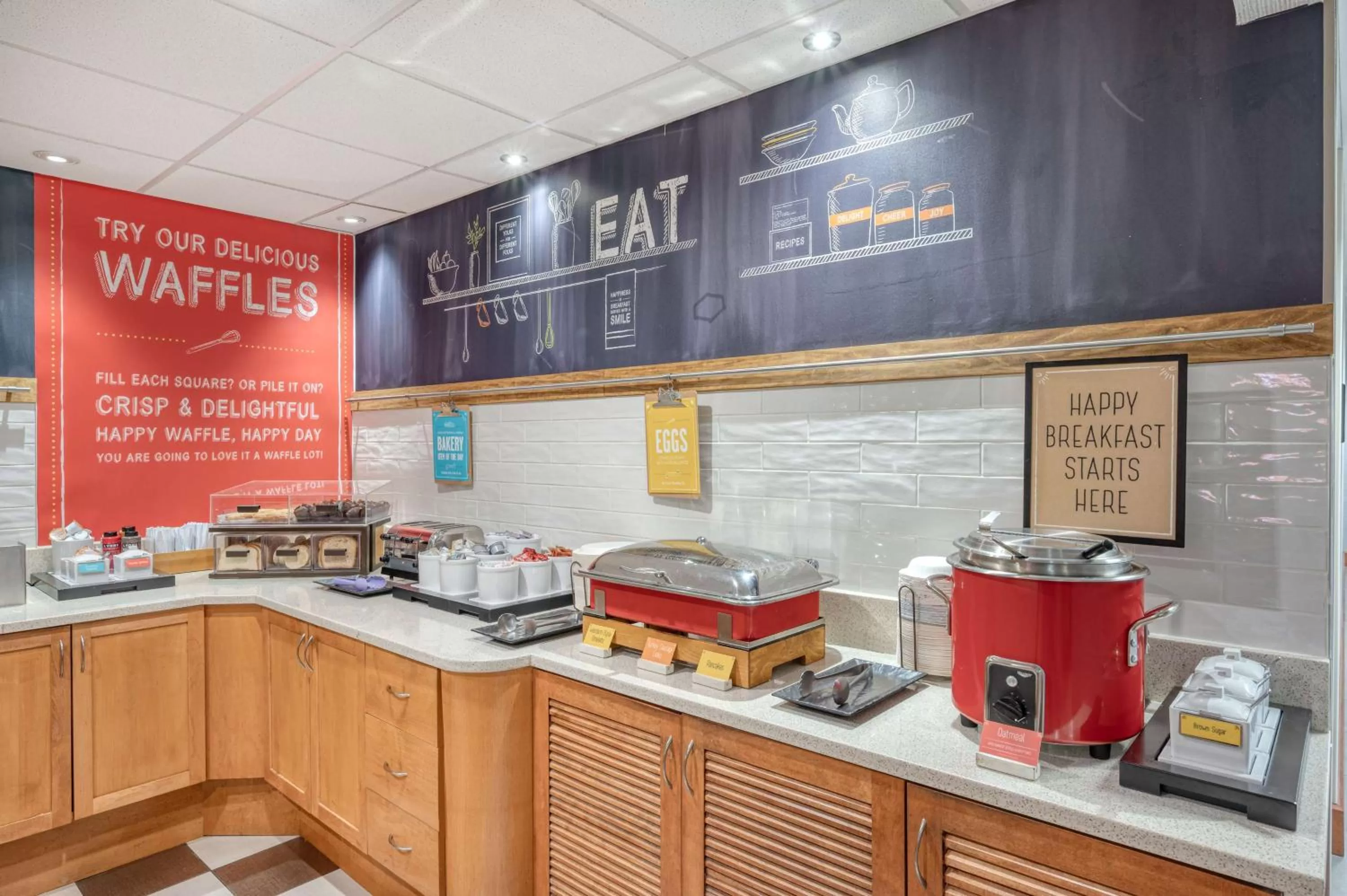 Breakfast in Hampton Inn Baltimore/White Marsh