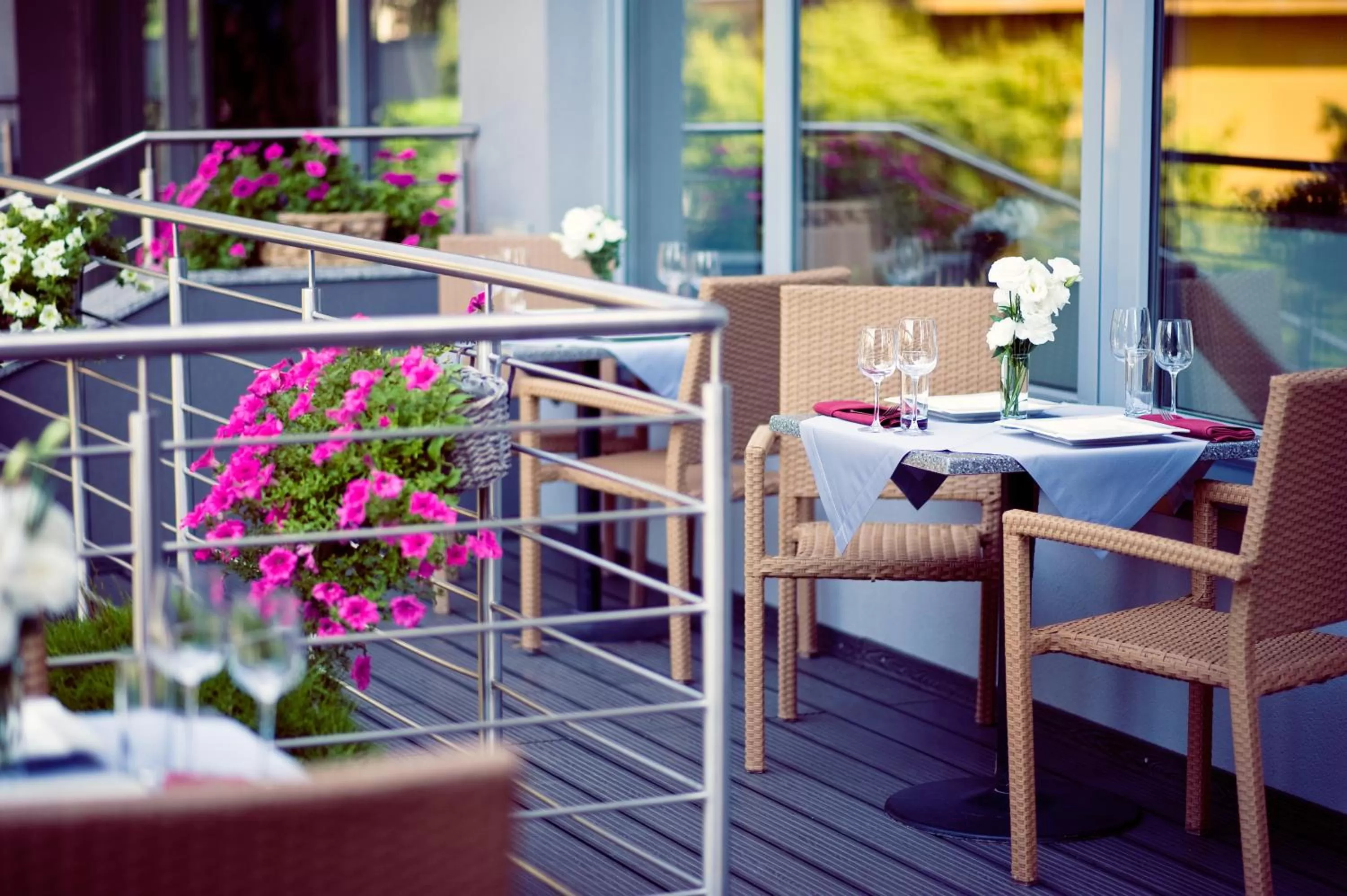Balcony/Terrace in Hotel Śląsk