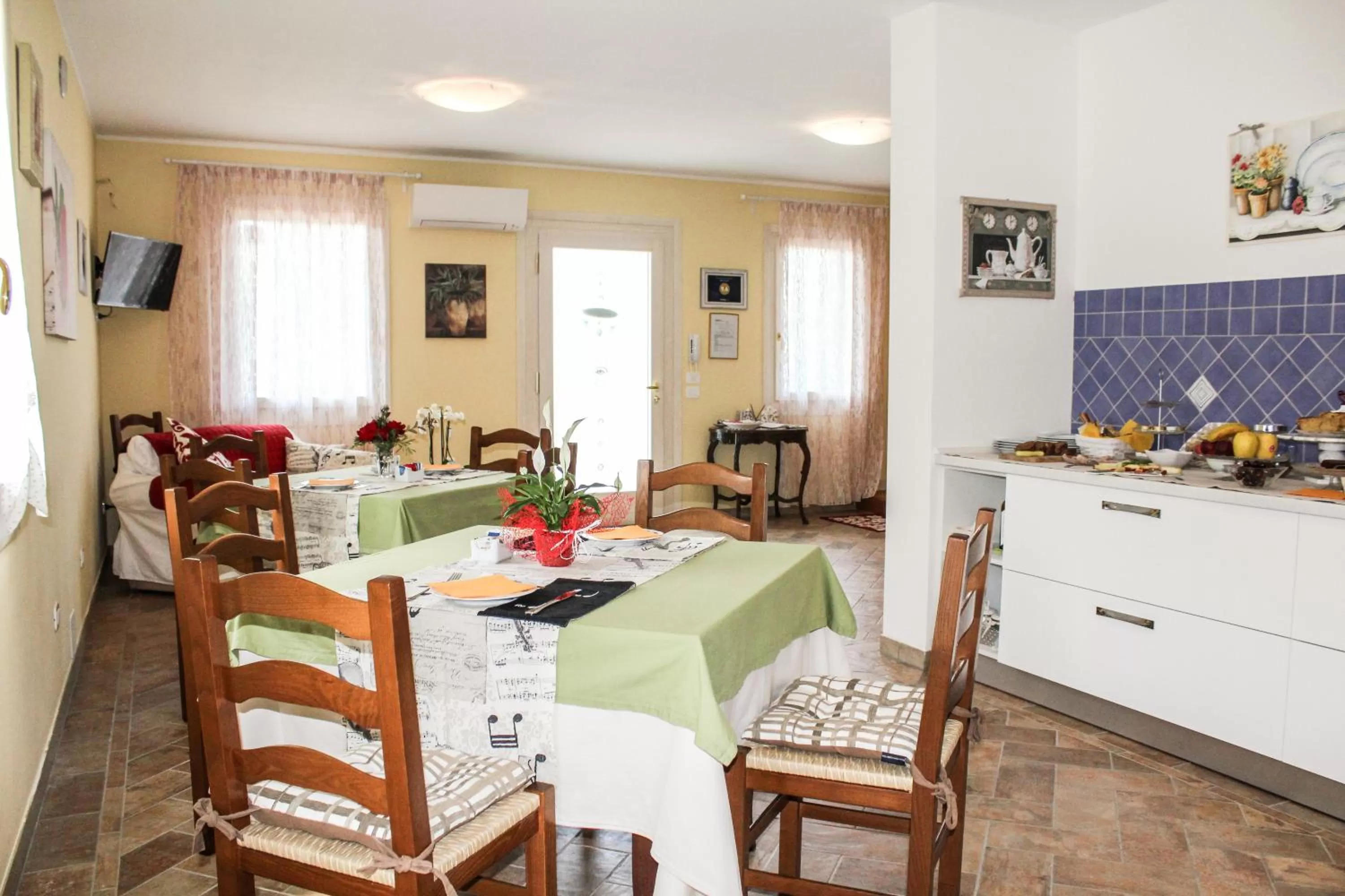 Dining area in B&B al Doremi