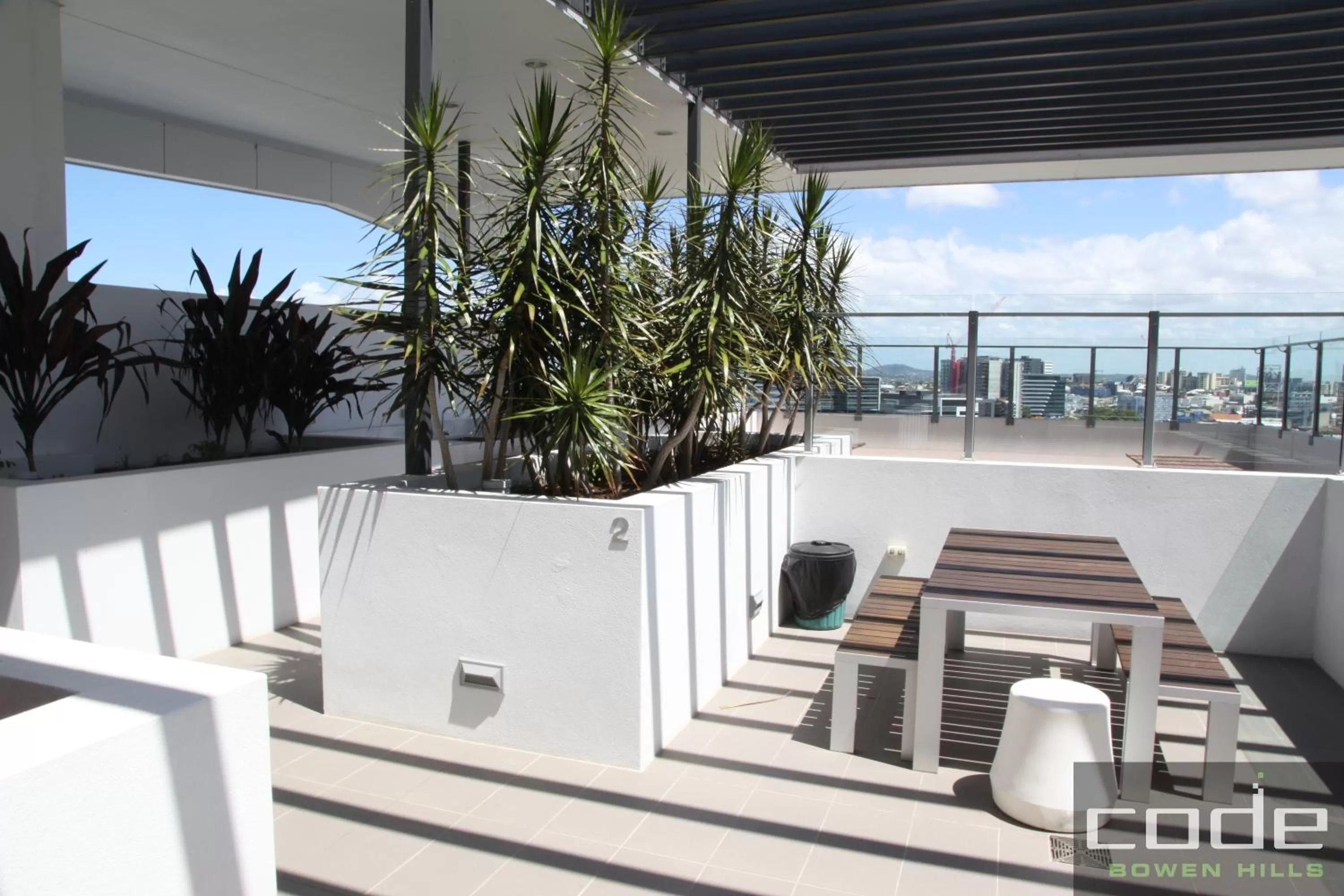 Balcony/Terrace in Code Apartments