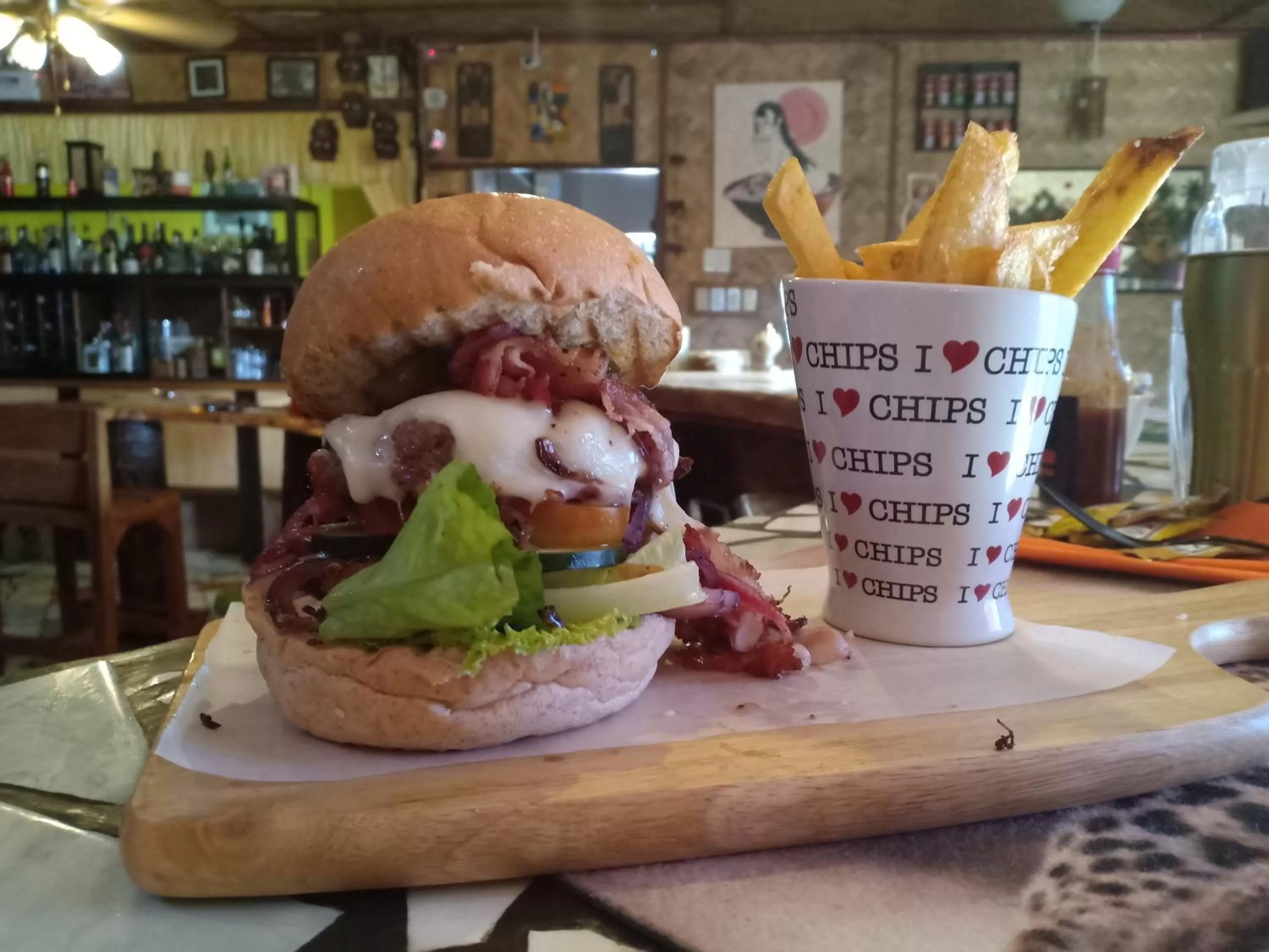 Food and drinks in Lala Panzi Bed and Breakfast