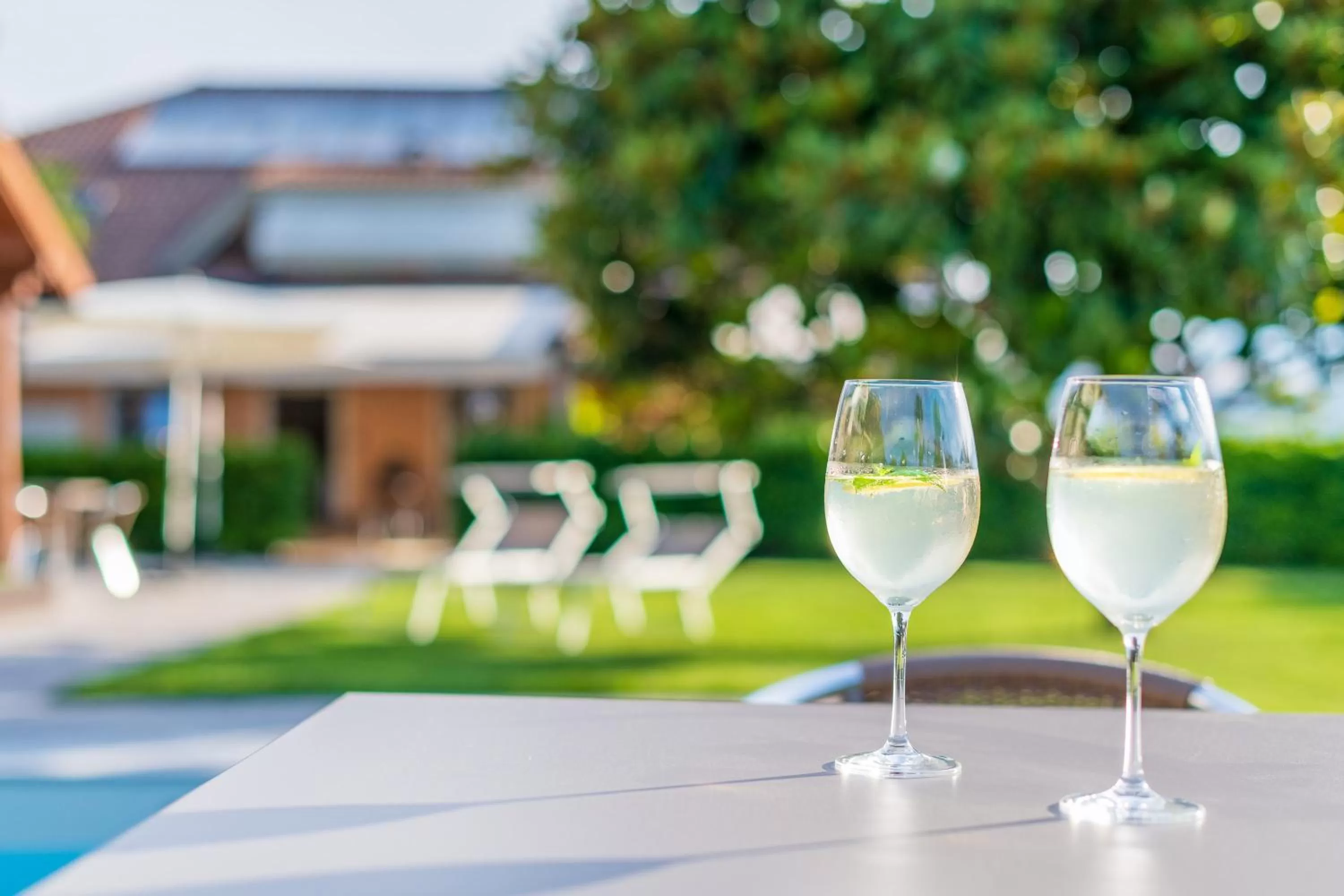 Swimming pool in Garni Hotel Ritterhof