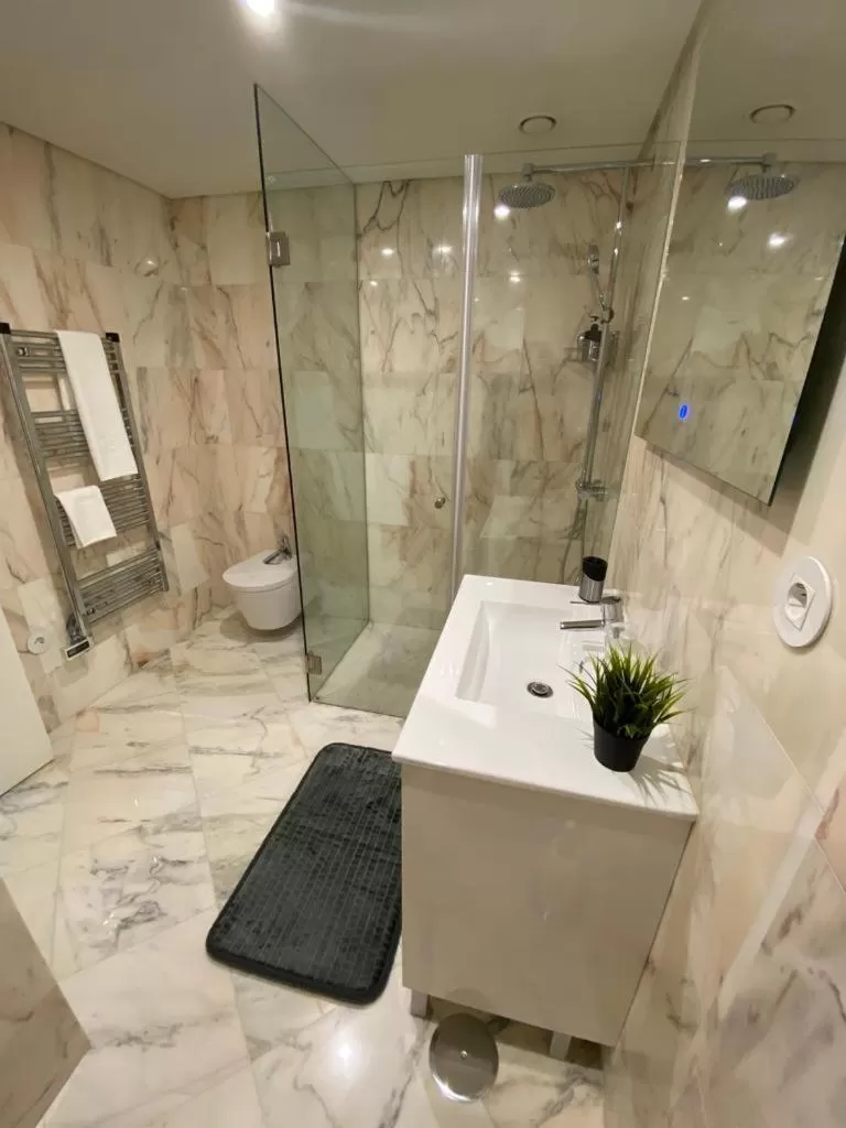 Shower, Bathroom in TM Luxury Apartments Lisbon