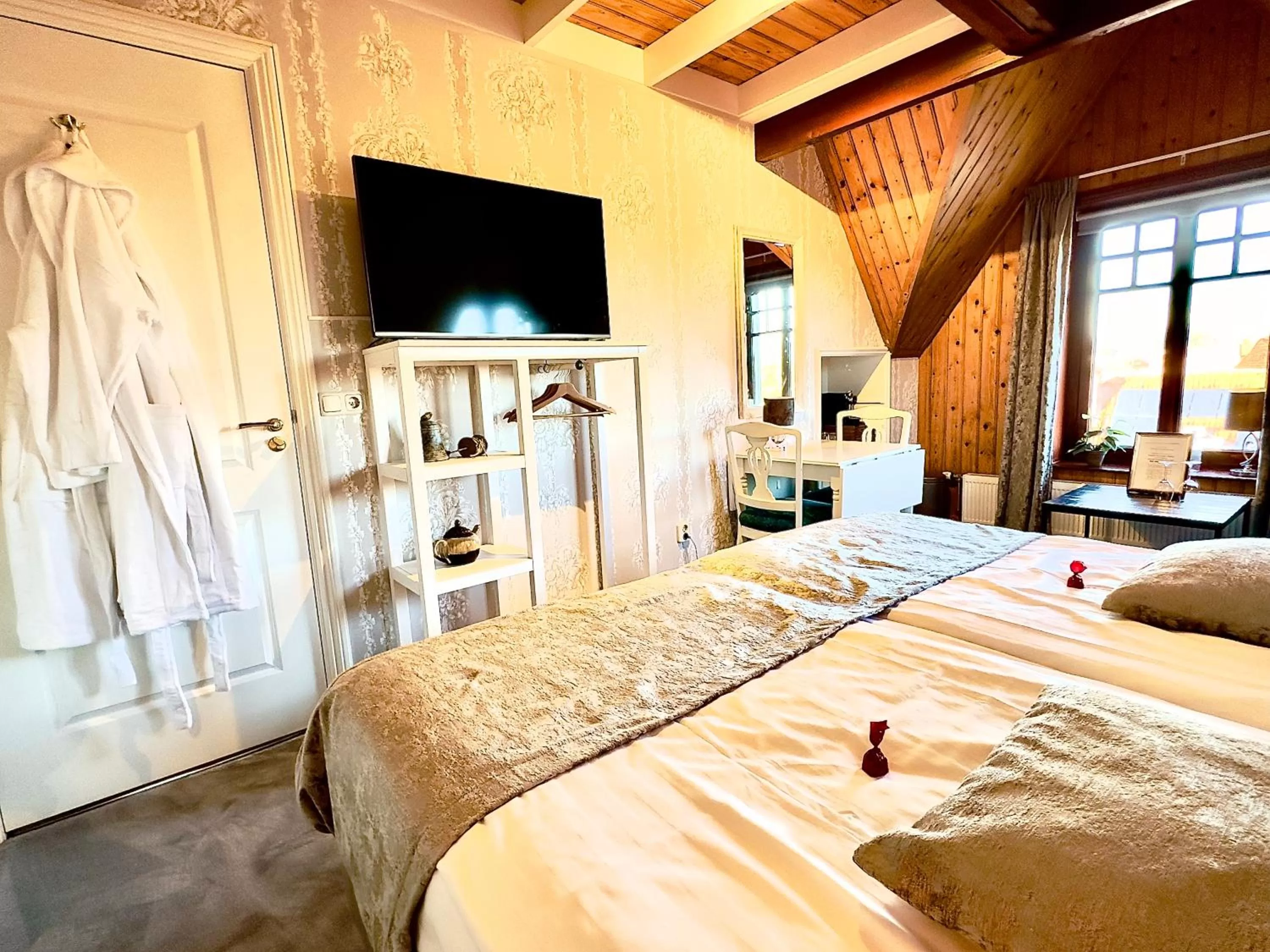 Bed in Villa Steenwyck Giethoorn