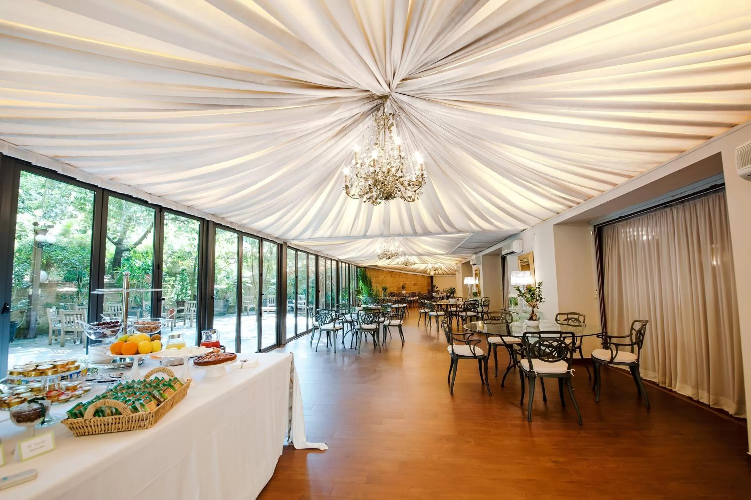 Food close-up in Hotel Villa Traiano