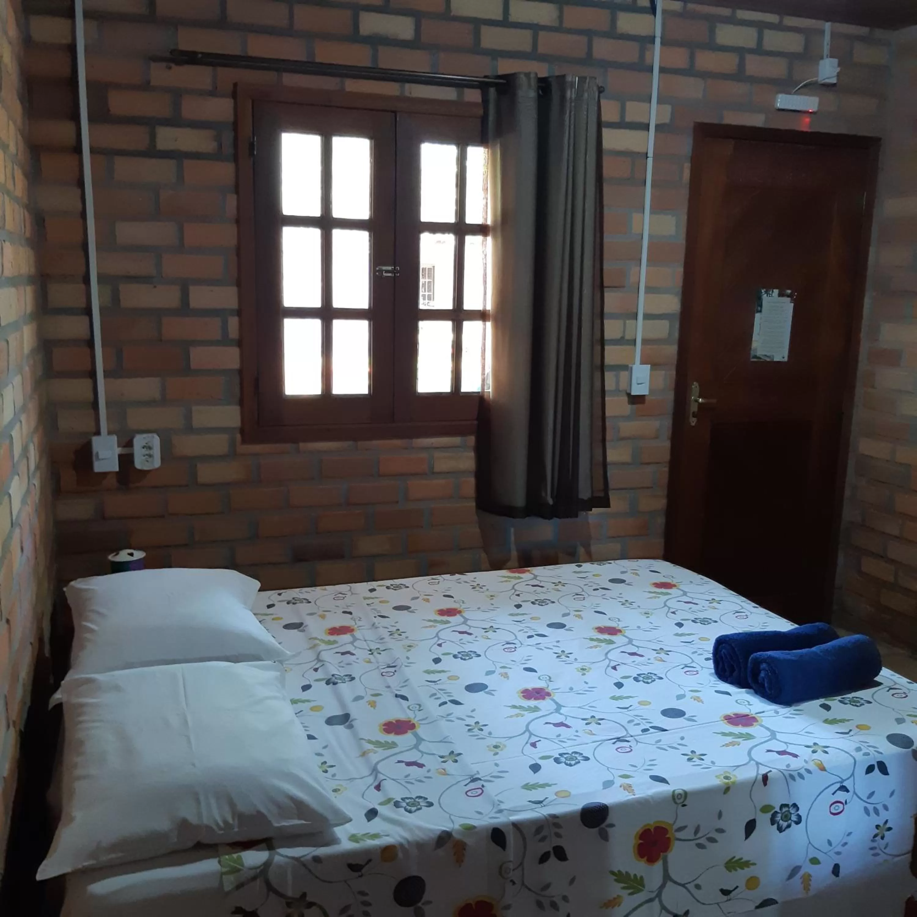 Bed in Pousada do Riacho