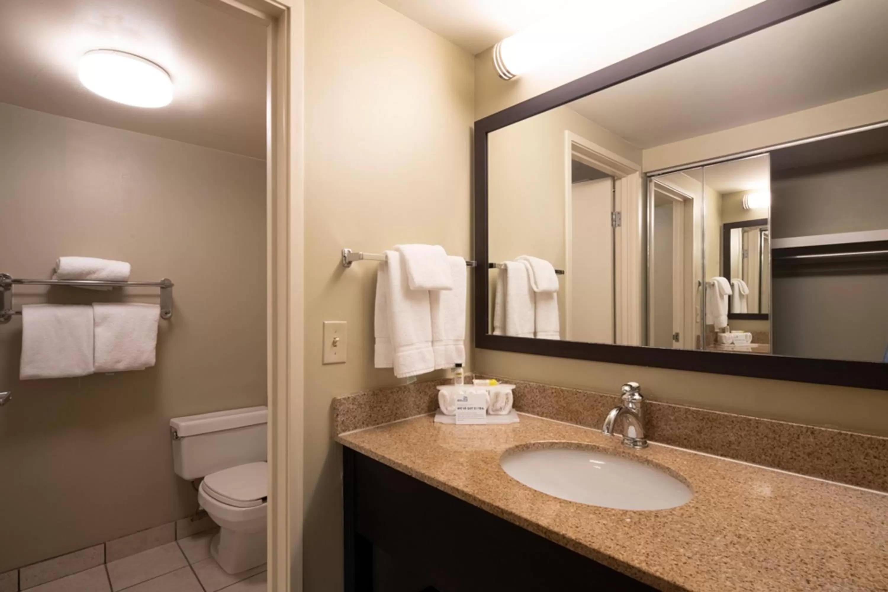 Bathroom in Holiday Inn Express Hotel & Suites Pittsburgh Airport by IHG