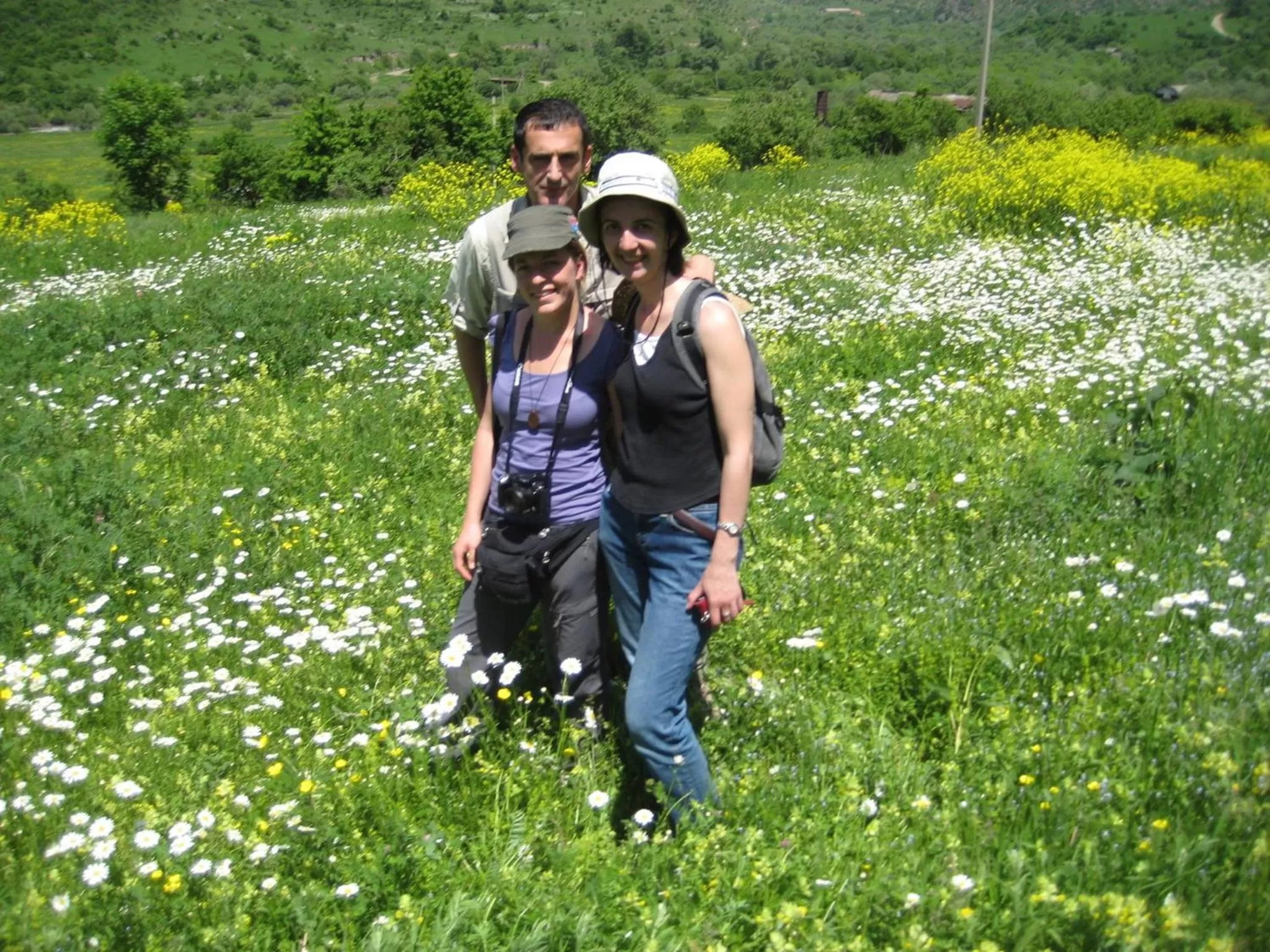 group of guests, Family in Ruzanna's Bed & Breakfast