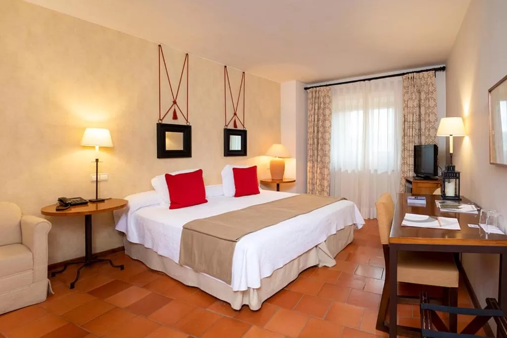 Bed in Hospederia de Santo Domingo