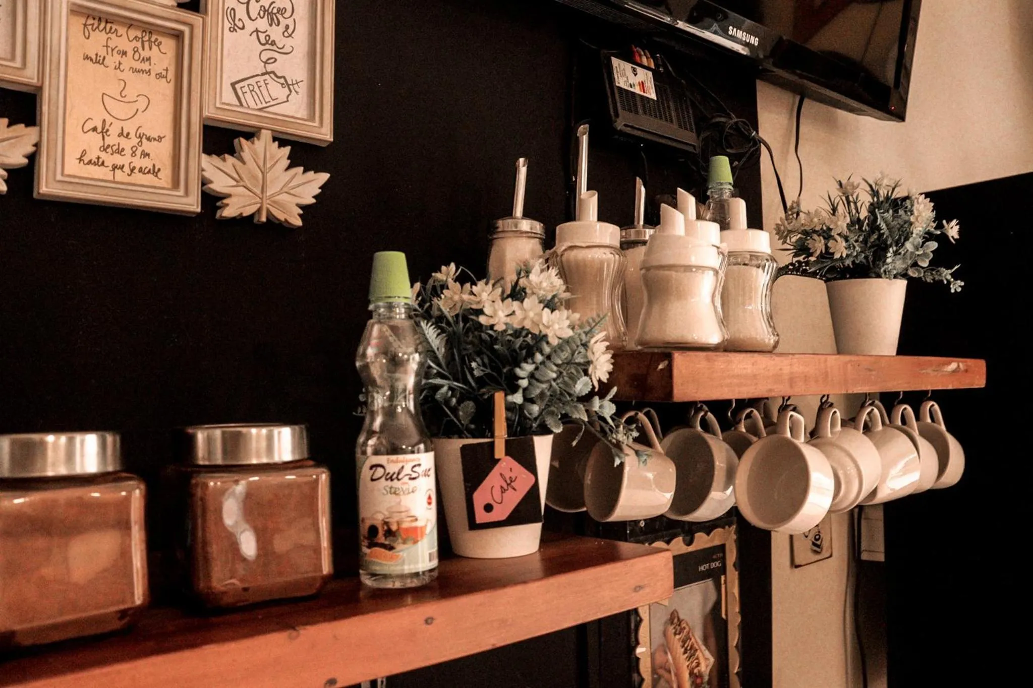 Coffee/tea facilities in Hostal Providencia