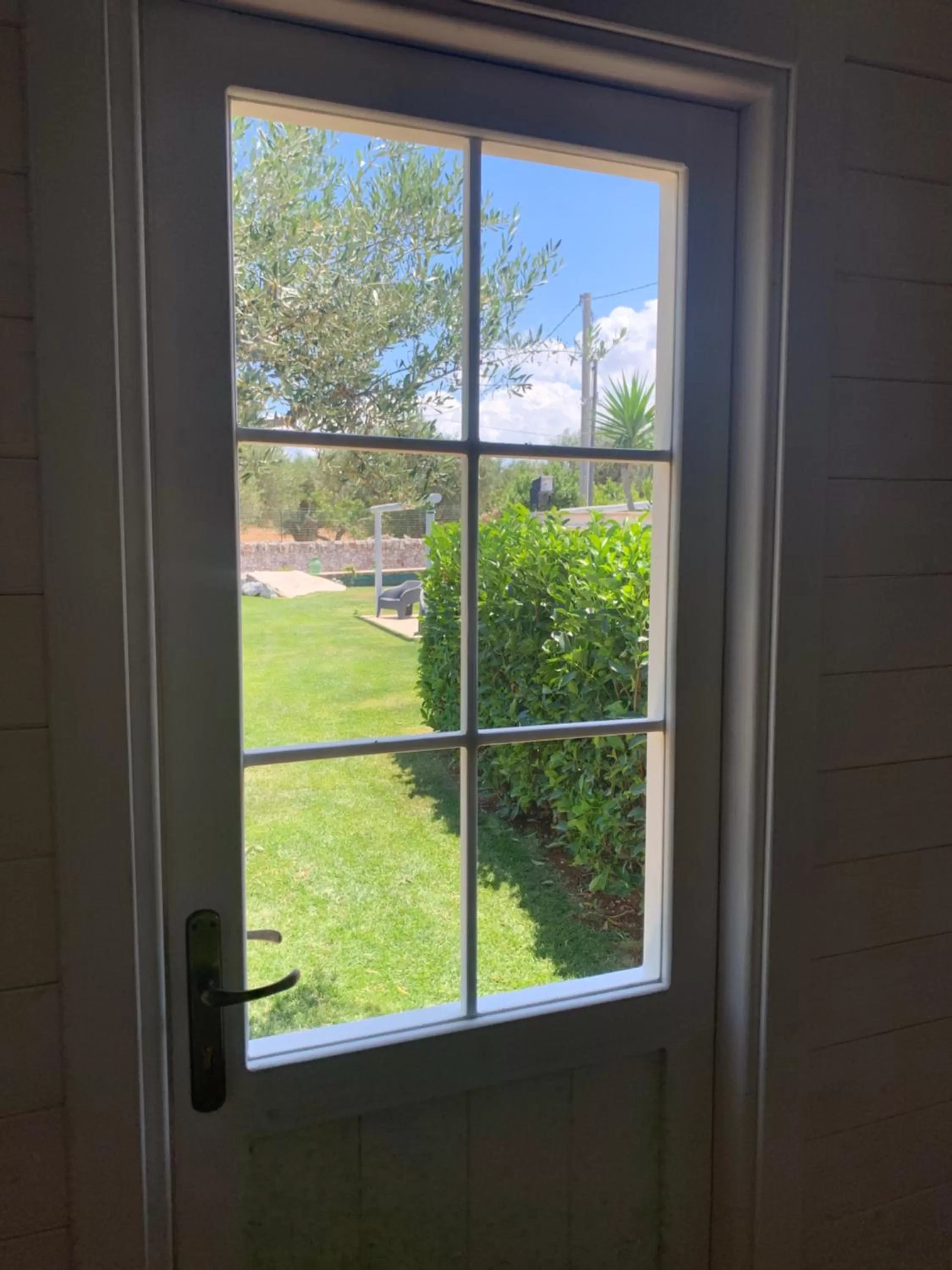 Garden view in B&B Villa Grassi