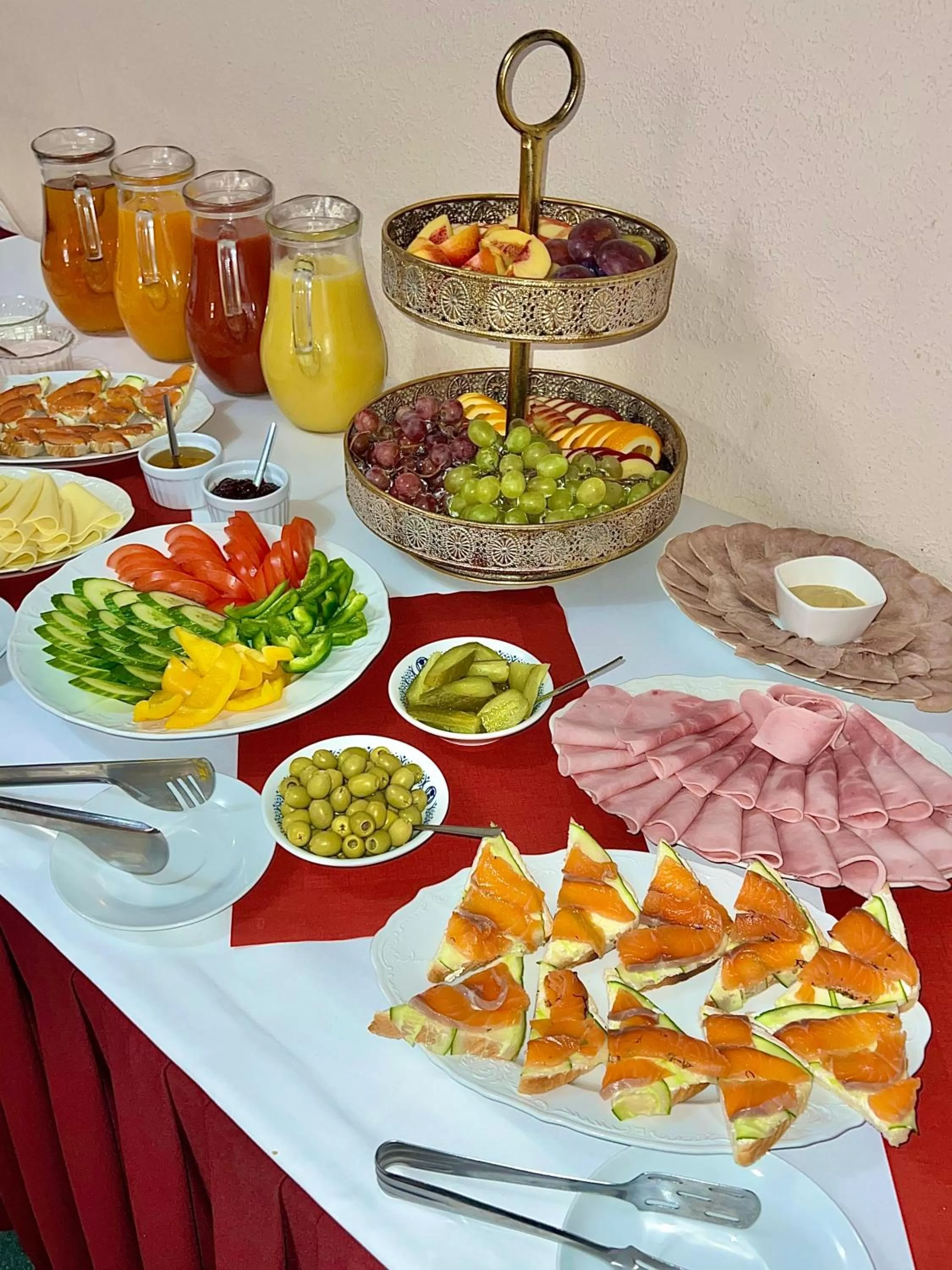 Breakfast in Zlatý Sloup